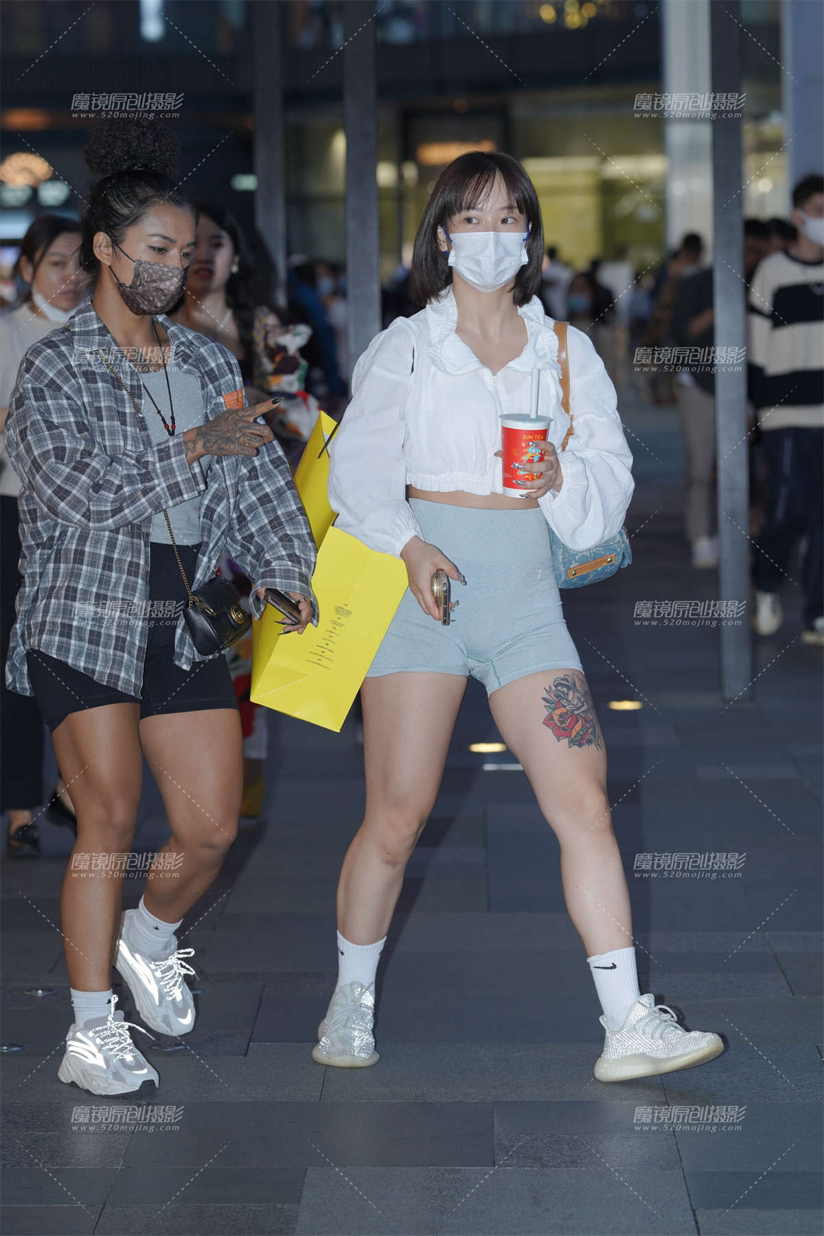 健身女孩-日更街拍