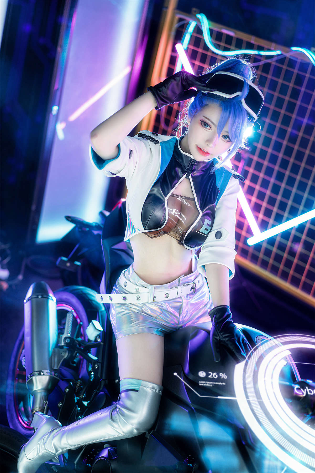 图片[2]-六二二同学 机车少女-日更街拍