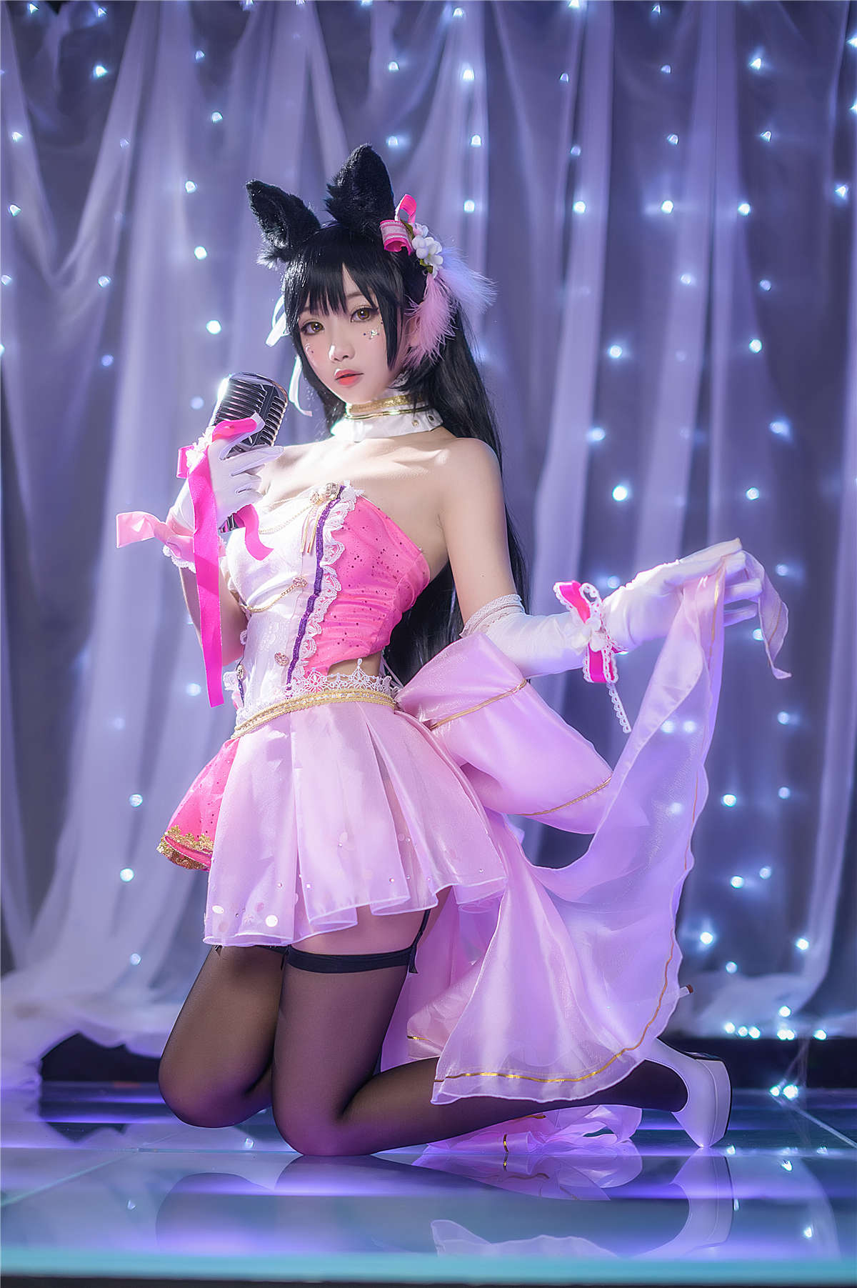 鬼畜瑶-大狗打歌服-日更街拍