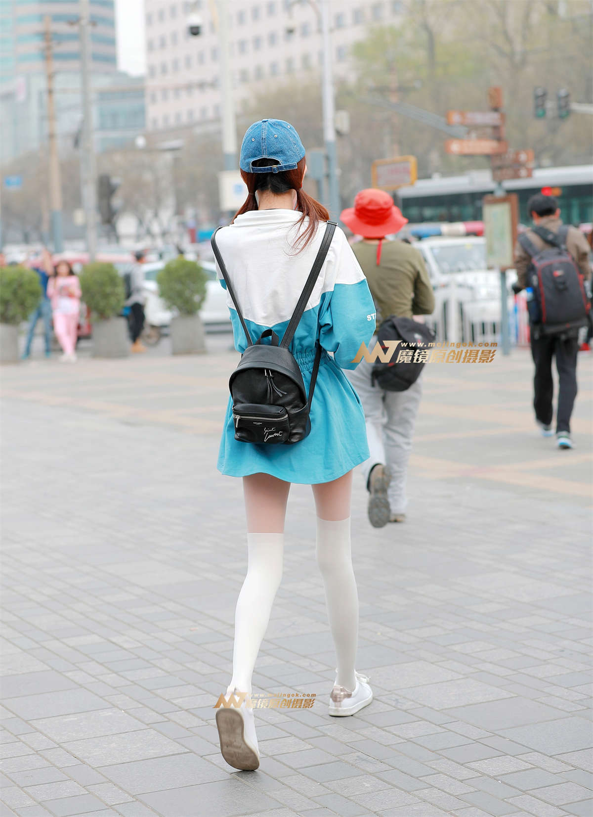 图片[2]-H7、微微的一笑好甜-日更街拍