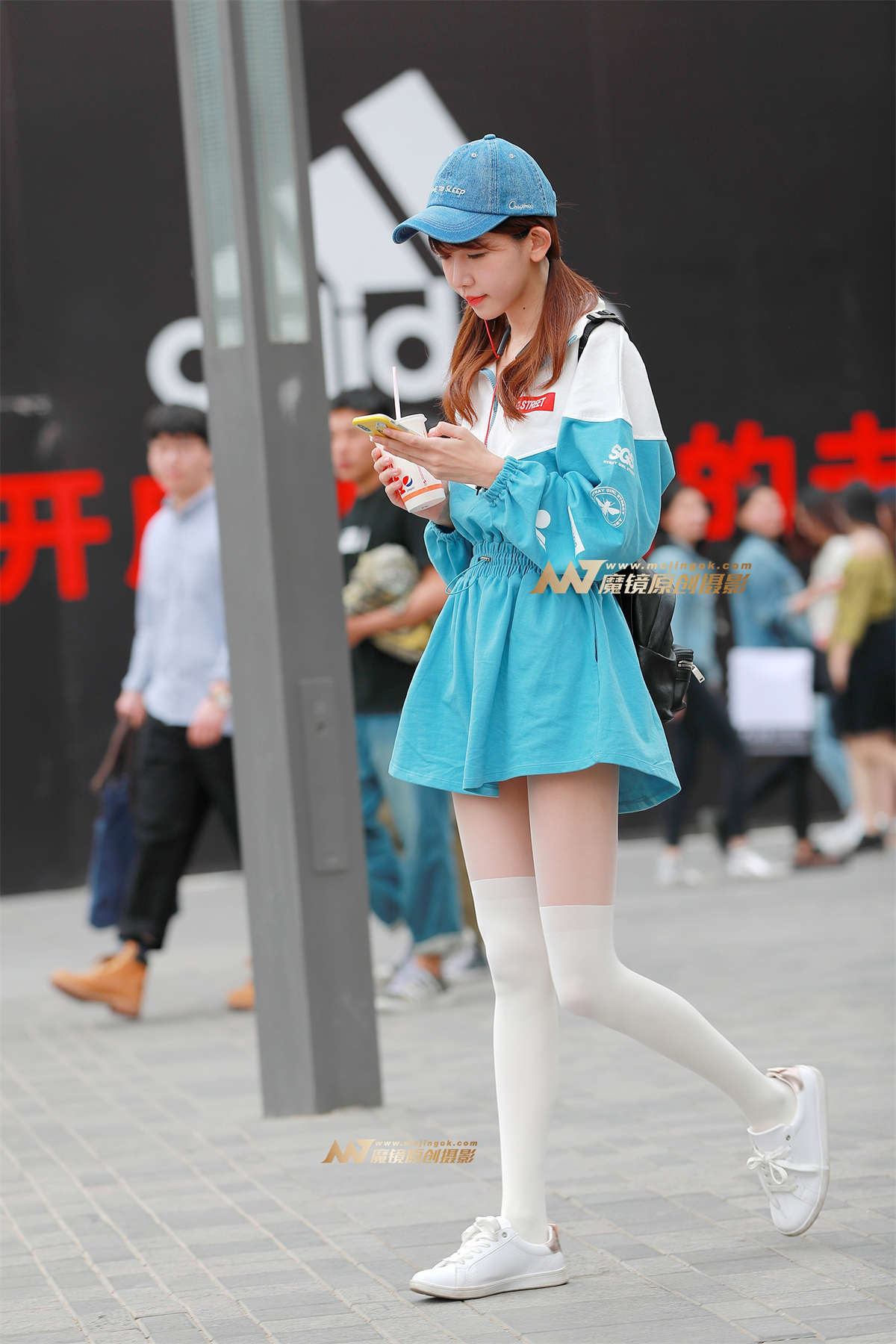 H7、微微的一笑好甜-日更街拍