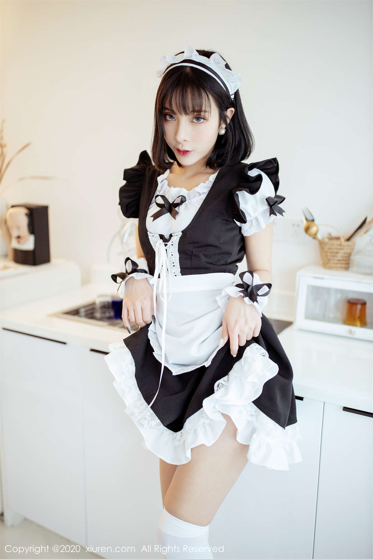 图片[2]-Xiuren秀人网 2020.02.26 NO.2008 陈小喵-日更街拍