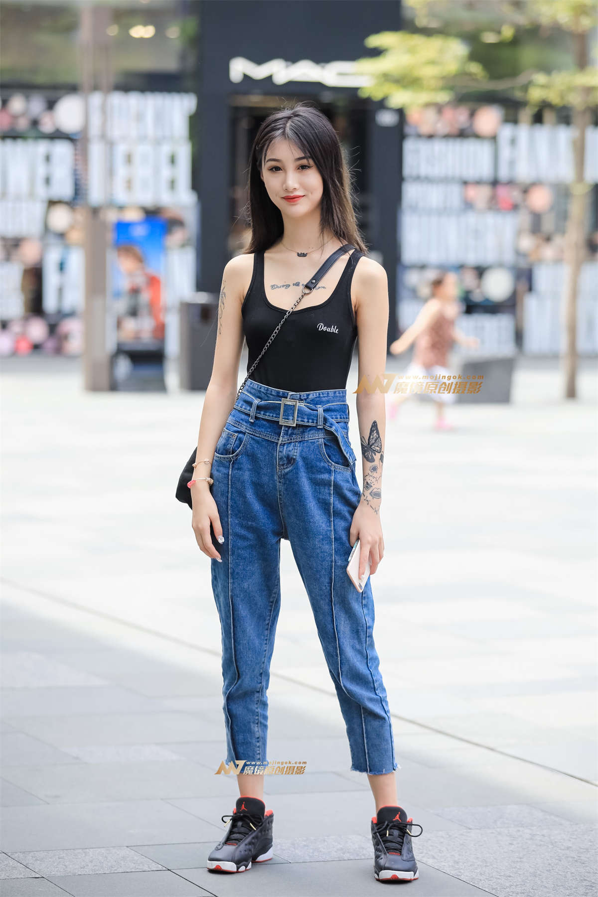 [凯恩时尚街拍NO.3]酷酷的小姐姐-日更街拍