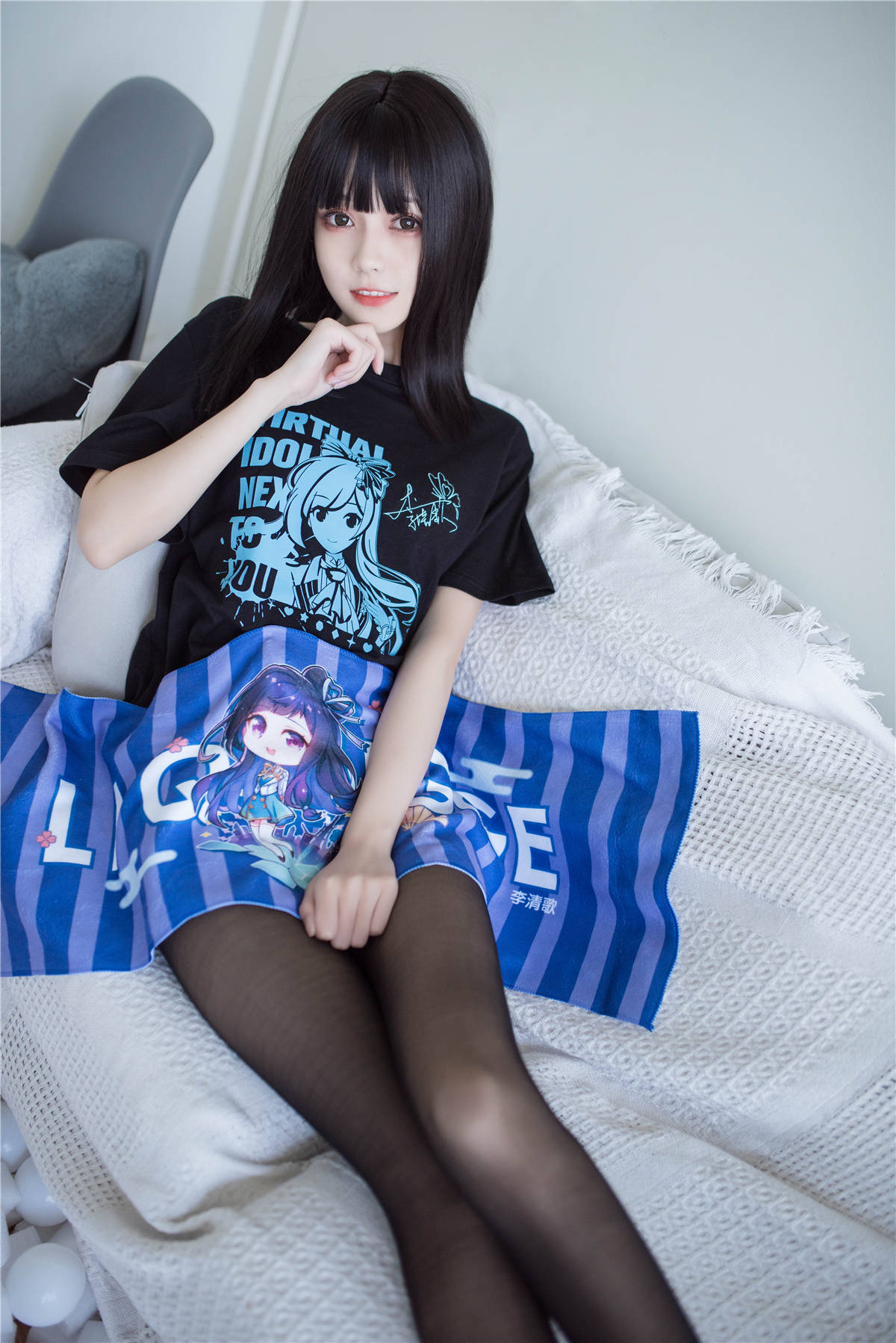 图片[2]-动漫Cos博主-你的负卿No.06 居家私服-日更街拍