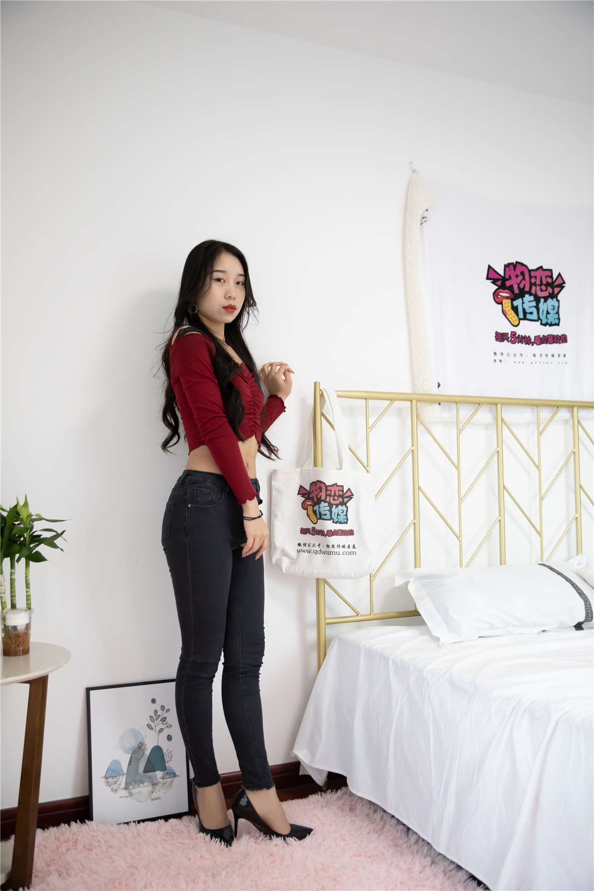 图片[2]-物恋传媒 NO.704期 璐璐-烟雨重叠-日更街拍