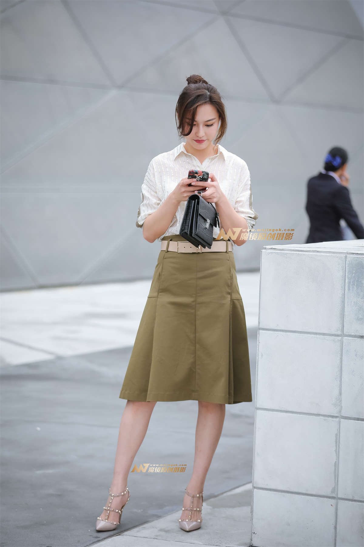 深圳时装周-天使的面孔 回归最自然的美-日更街拍