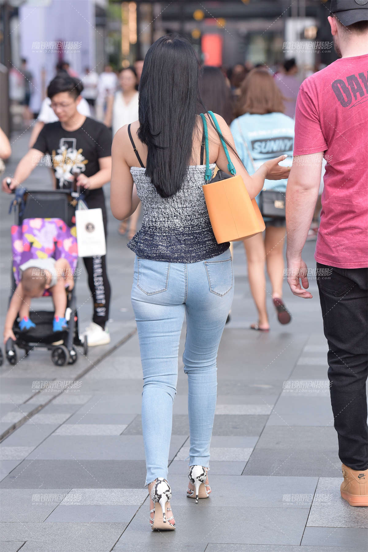 图片[2]-【慕容笙赛贴】高跟美女-日更街拍