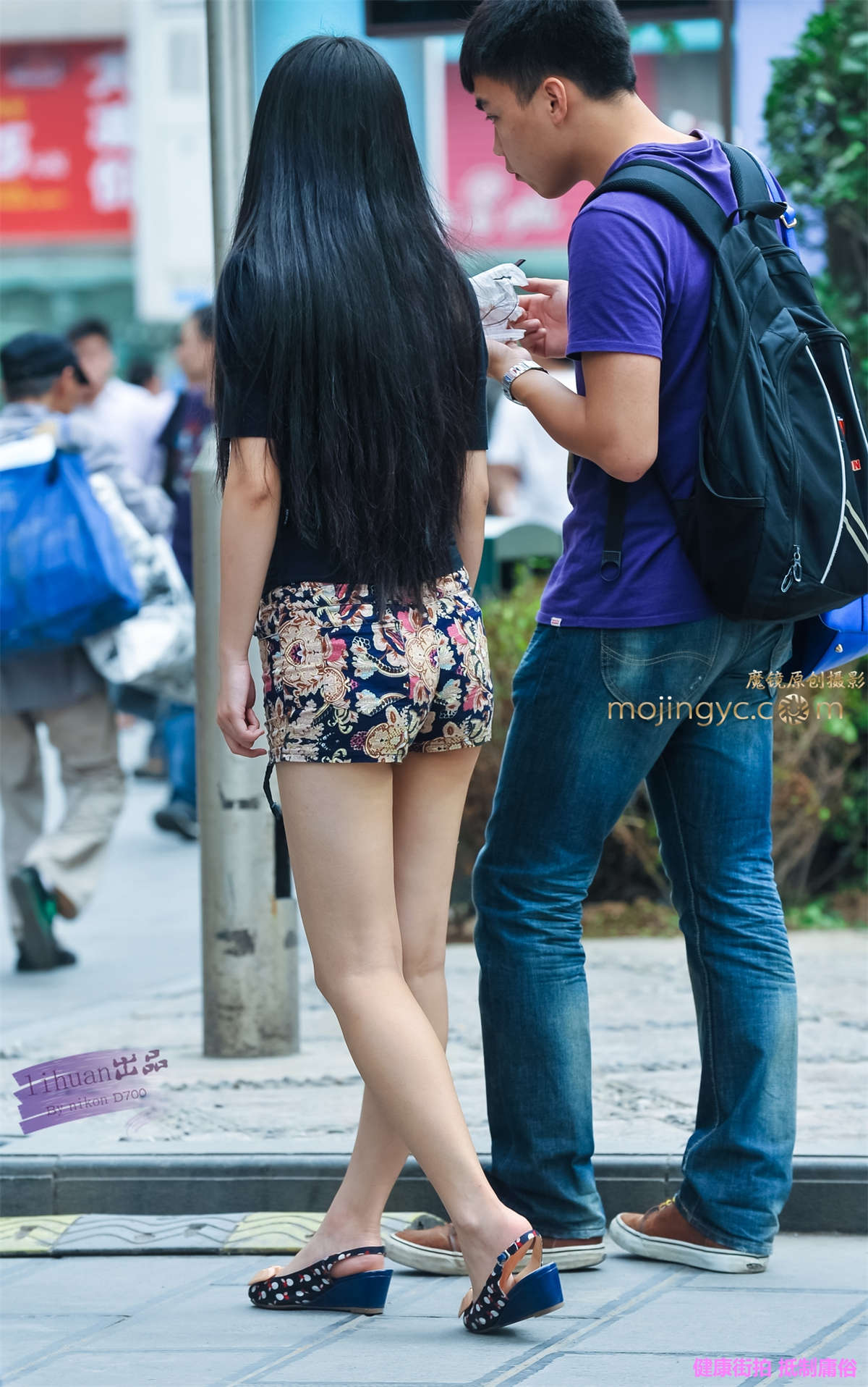 李欢原创-短裤，丰腴（14P）-日更街拍