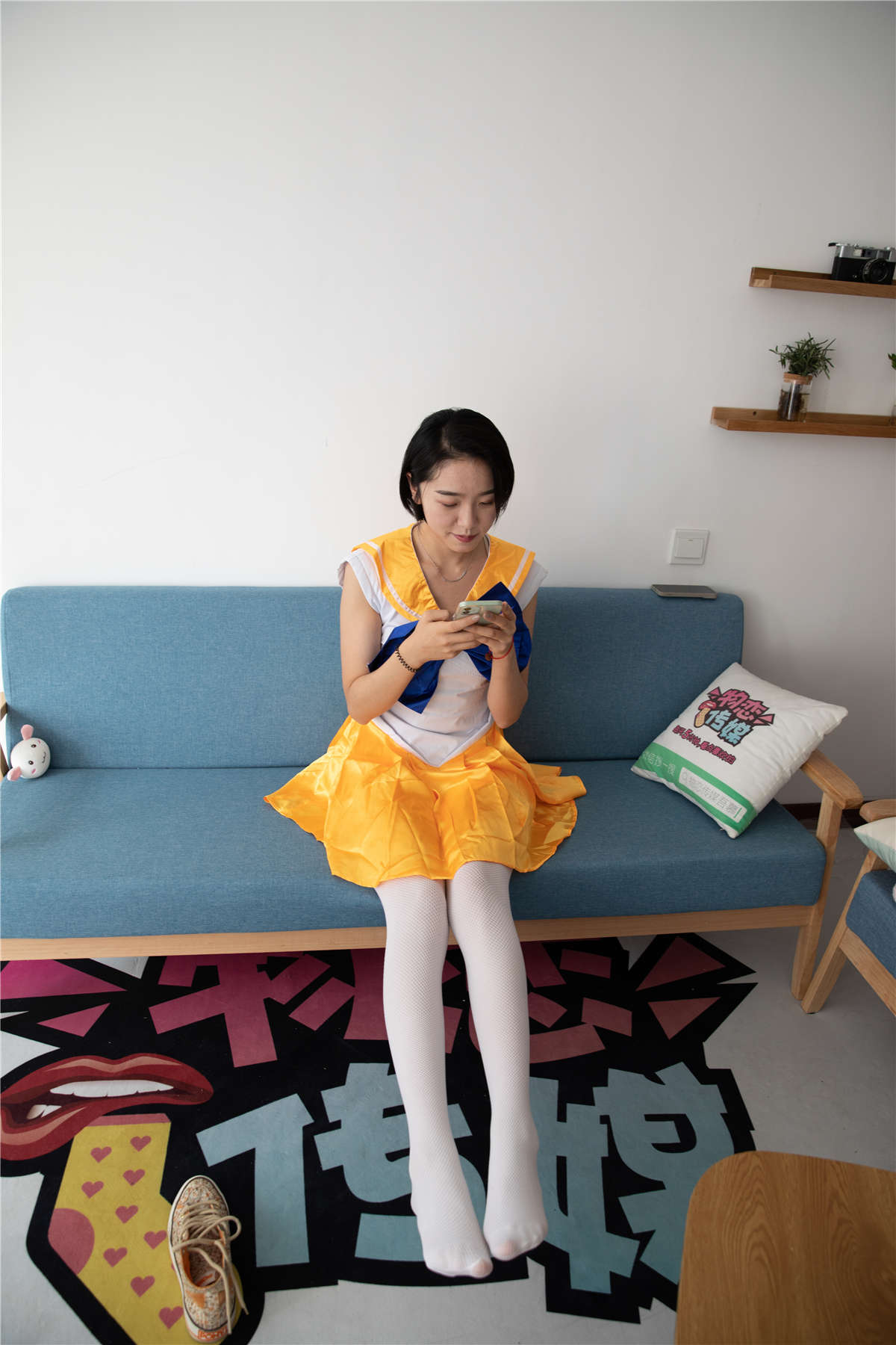 物恋传媒 NO.640 小飞-回忆的影子-日更街拍