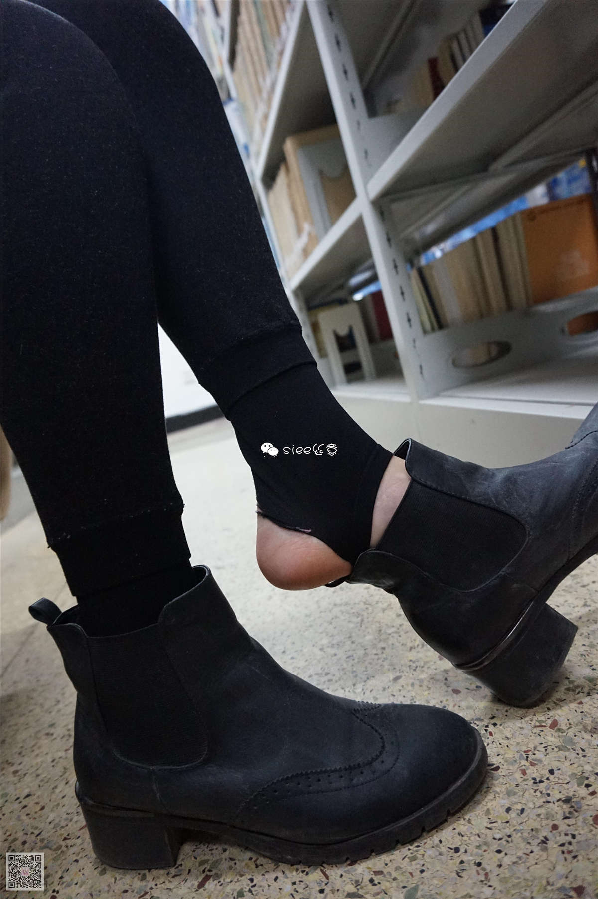 图片[2]-SIEE丝意 NO.208 玥玥 书香美眷，似水年华-日更街拍