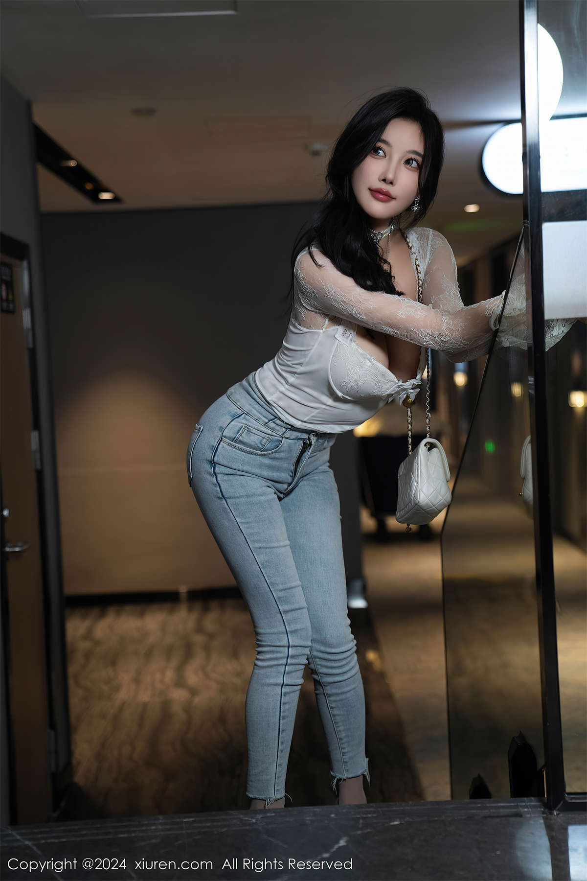 图片[2]-Xiuren秀人网 2024.09.10 NO.9140 杨晨晨Yome-日更街拍