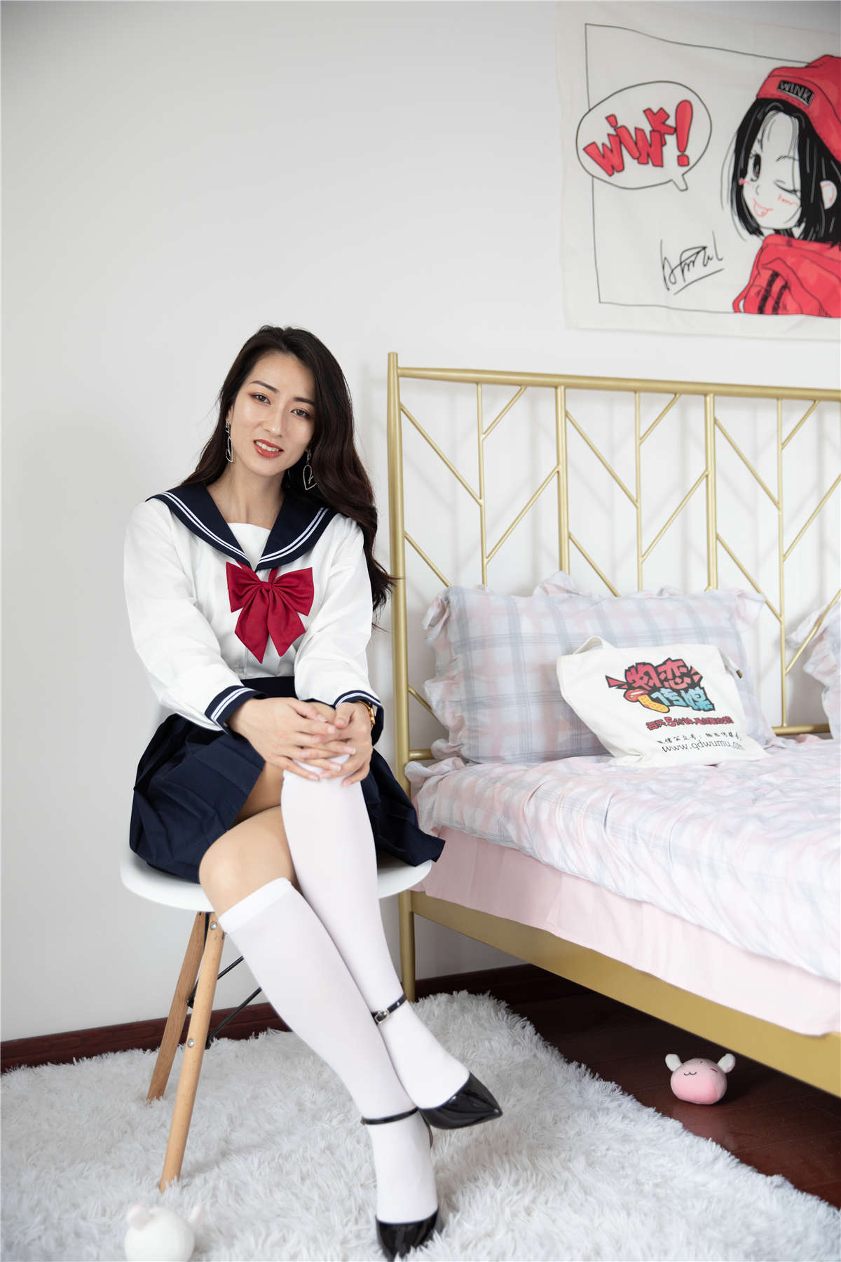 图片[2]-物恋传媒 NO.641 小茶-花开花落花满天-日更街拍