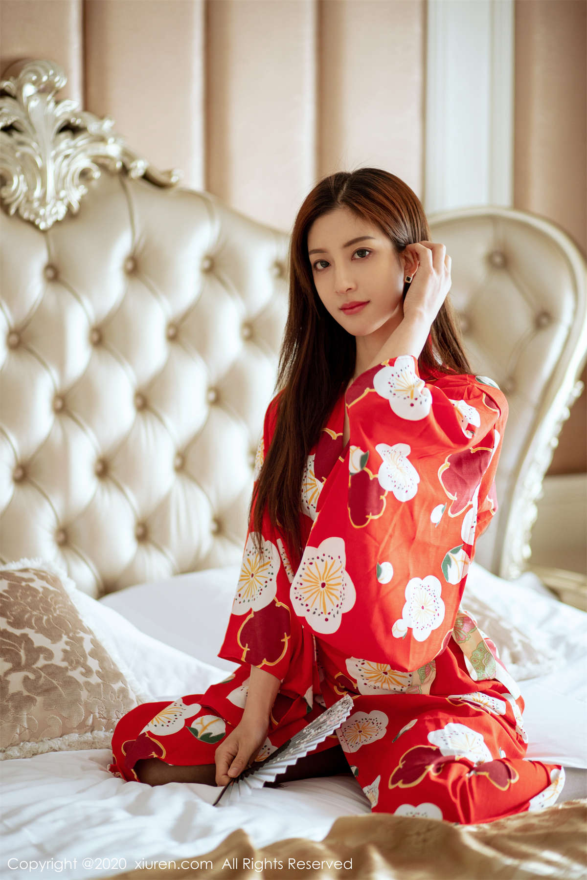 图片[2]-Xiuren秀人网 2020.02.28 NO.2015 林文文yooki-日更街拍