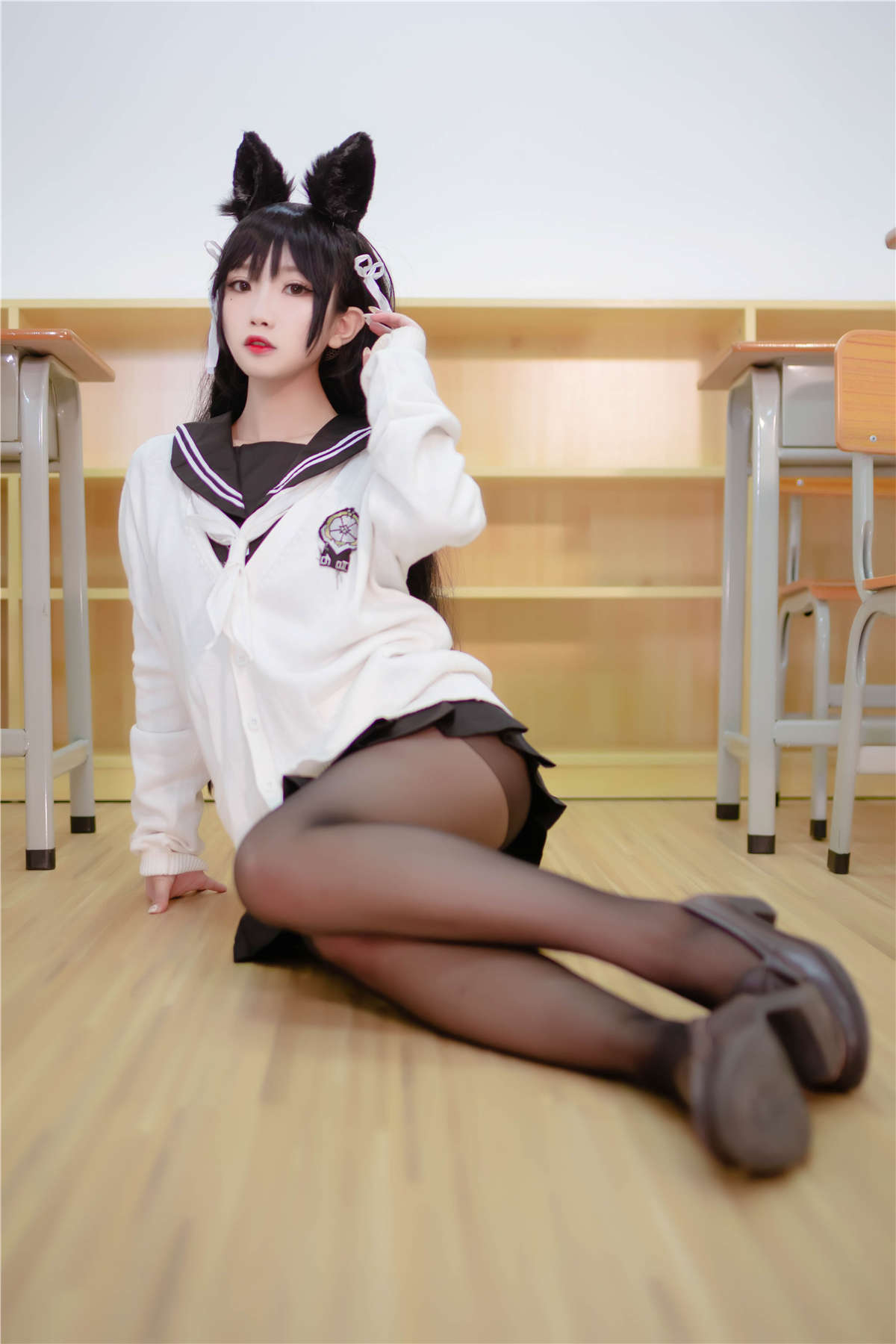 图片[2]-鬼畜瑶-制服 OK-日更街拍