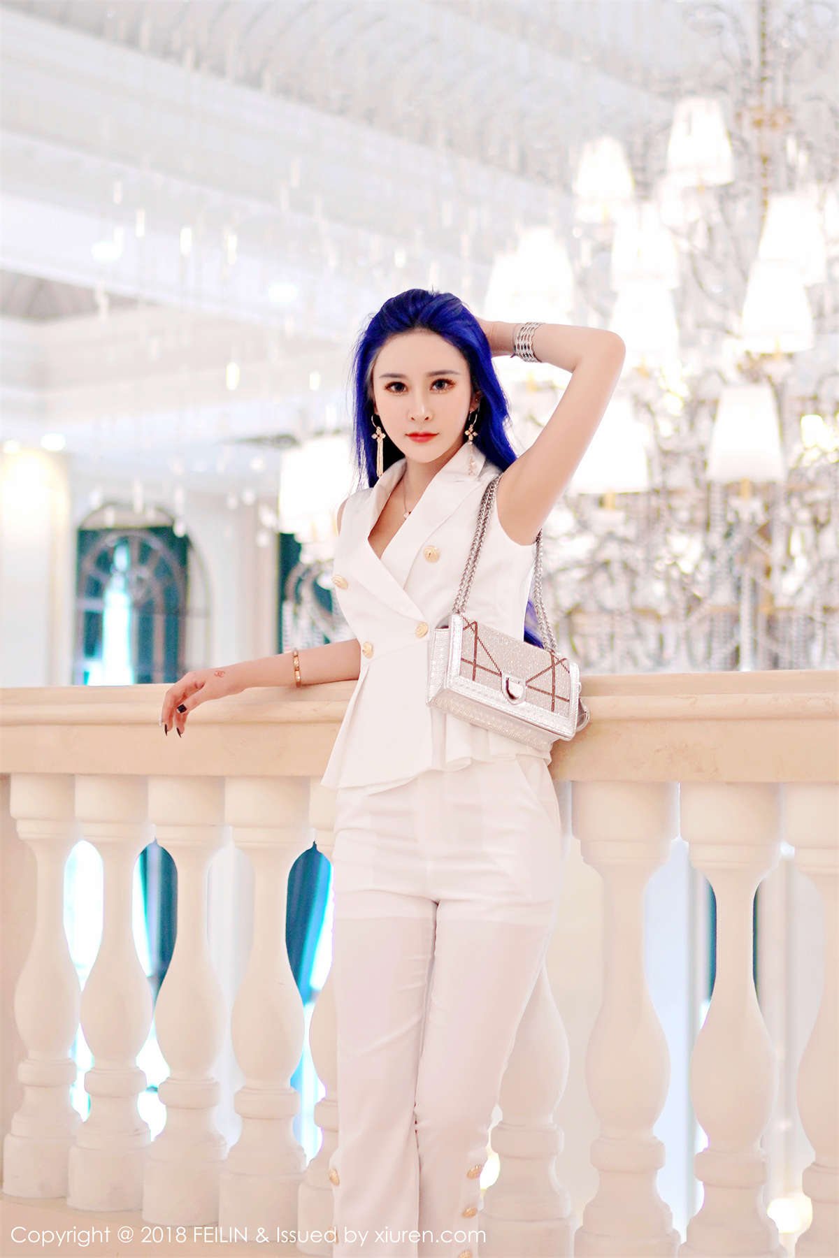 图片[2]-FeiLin嗲囡囡 2018.08.23 VOL.159 喵莫儿-日更街拍