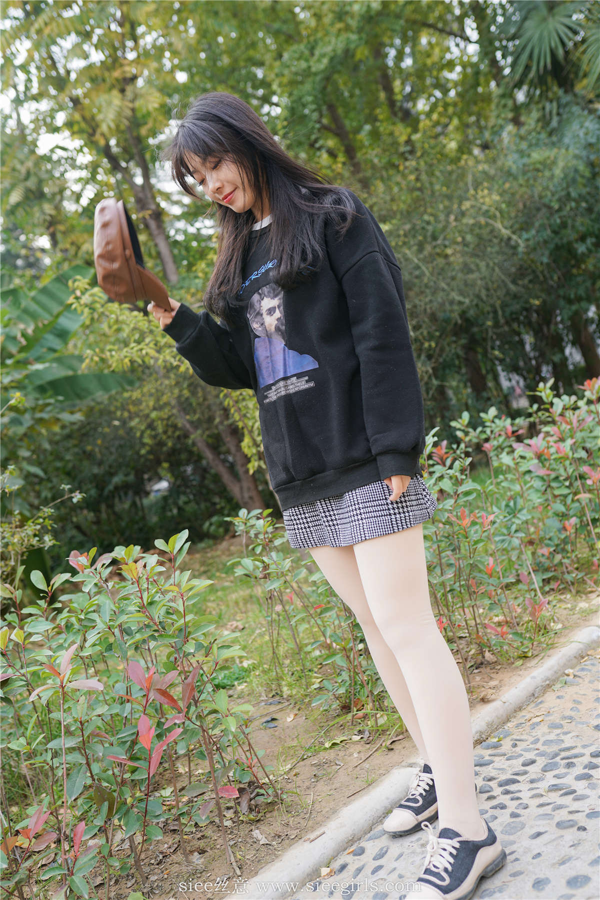 SIEE丝意 NO.394 熊熊 学姐的日常-日更街拍
