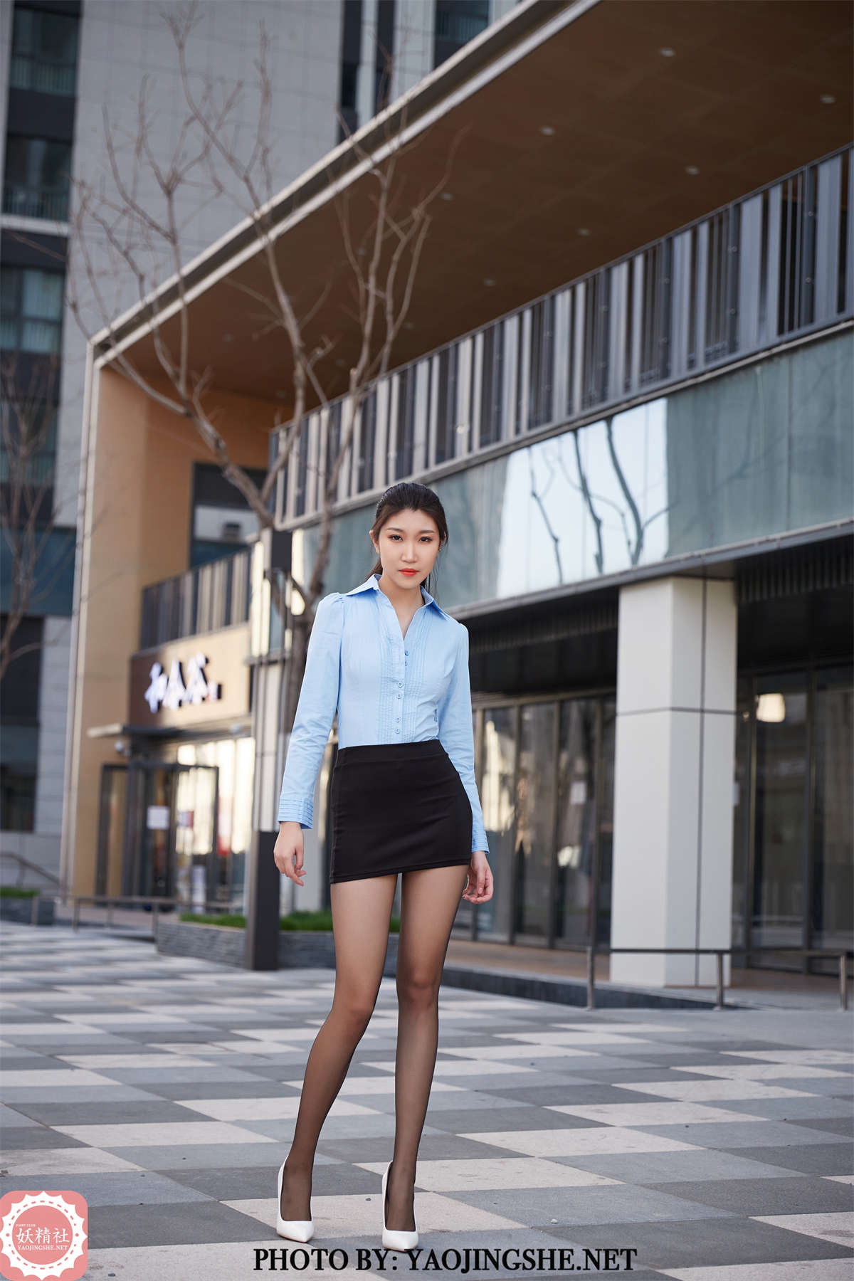 图片[2]-FAIRY CLUB妖精社 2020.04.15 T2007 特辑 公司楼下 苏伟-日更街拍