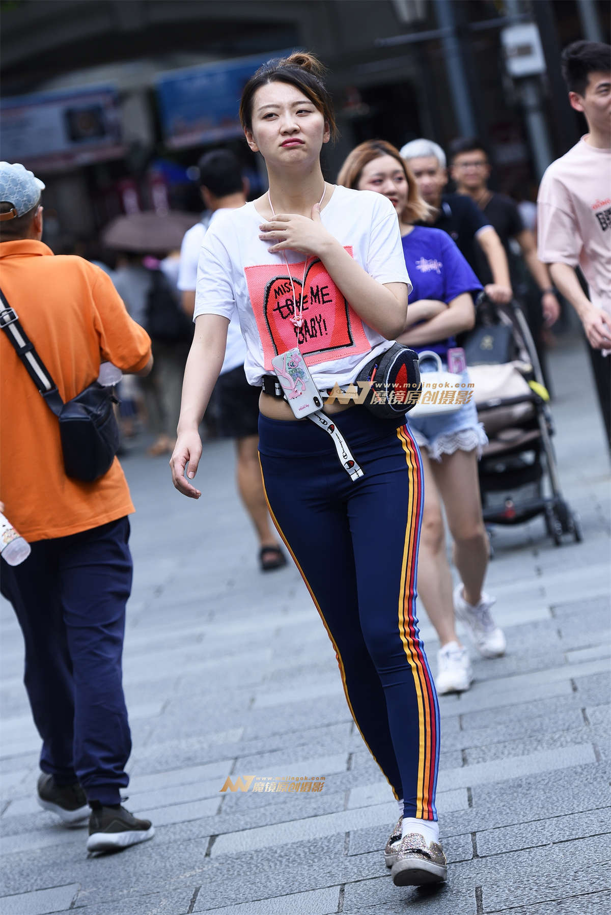 【咔喳赛贴】运动裤装-日更街拍