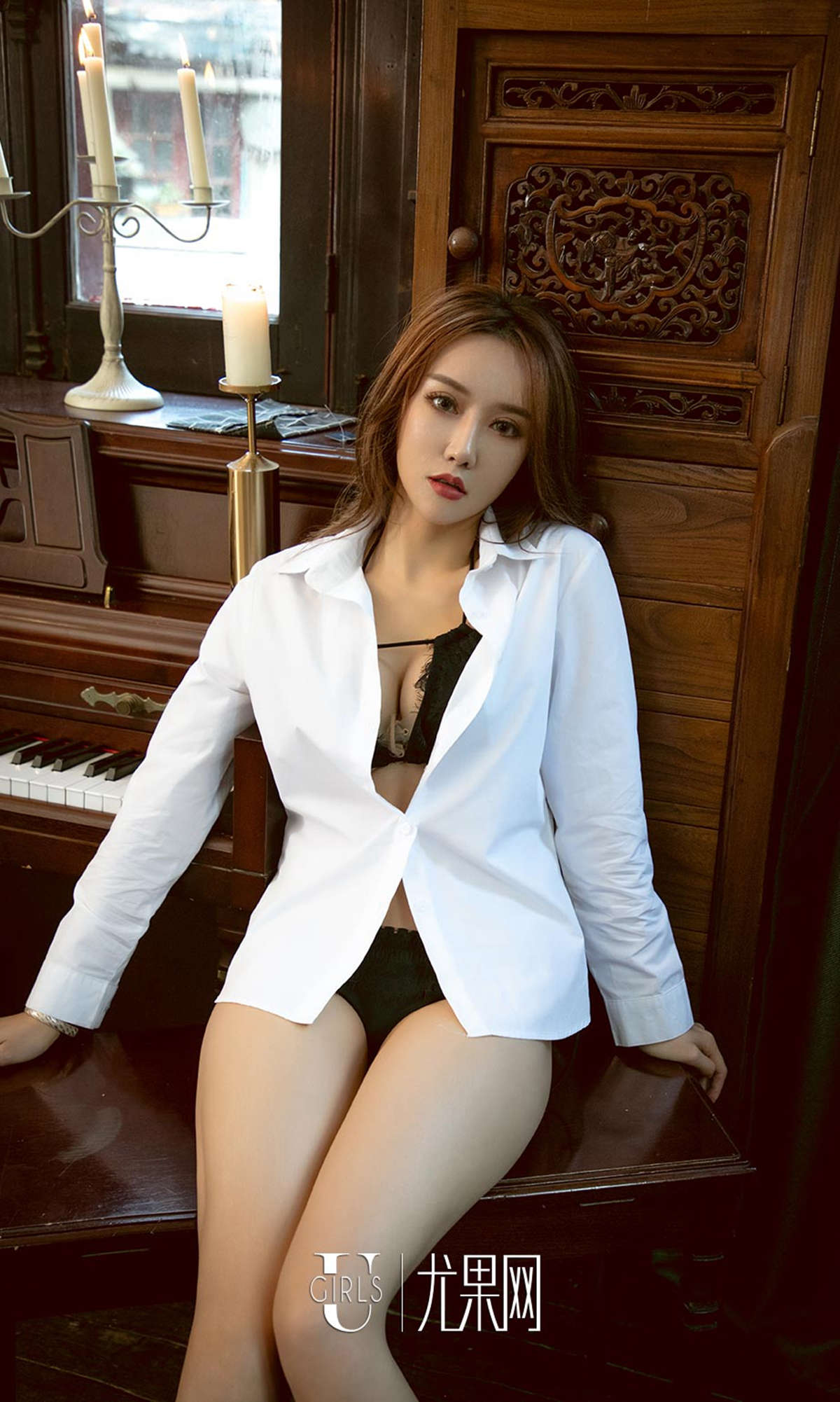 图片[2]-Ugirls爱尤物 NO.1221 COCO 文艺时光-日更街拍