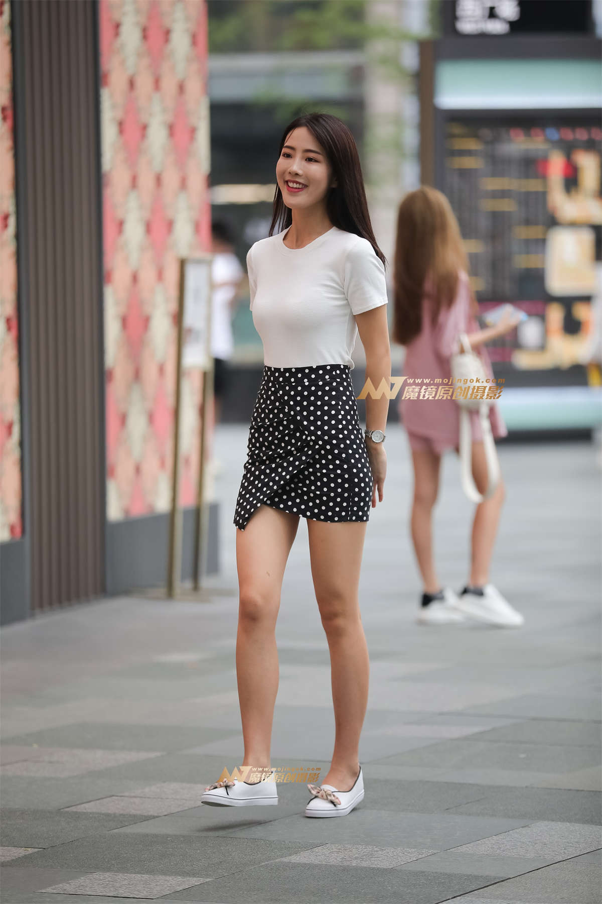 【凯恩赛帖】高挑清新女孩-日更街拍