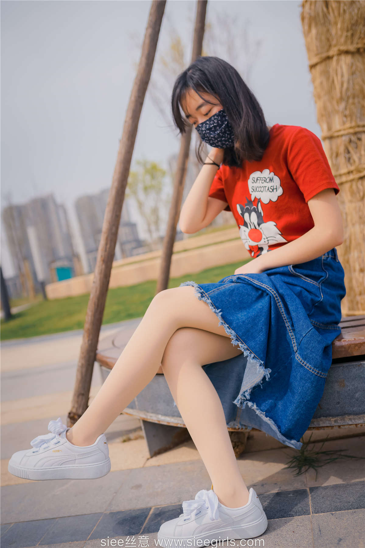 SIEE丝意 NO.435 冉冉 爱在春色-日更街拍