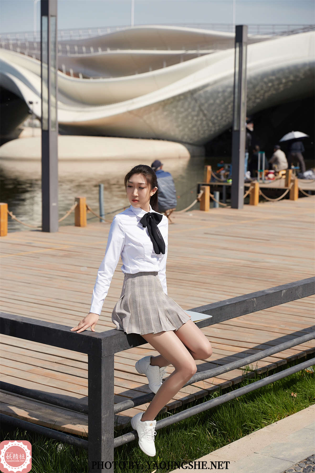 图片[2]-FAIRY CLUB妖精社 2020.06.03 T2010 苏伟 河边学生装-日更街拍