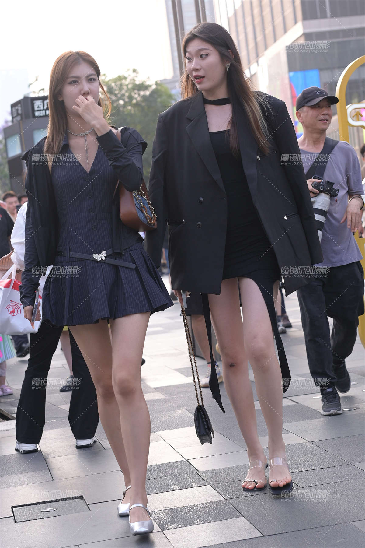 图片[2]-美腿双人行-日更街拍