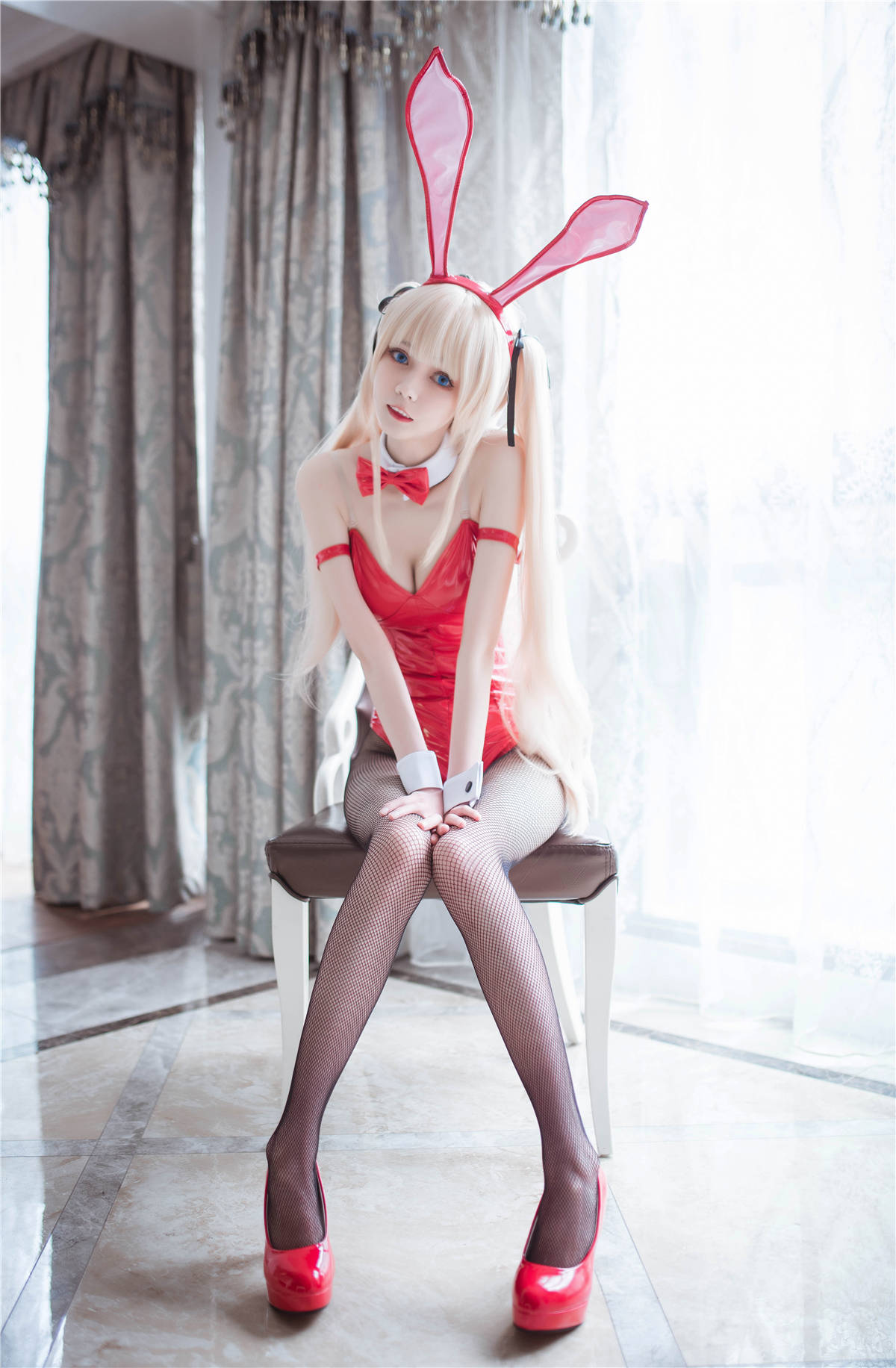 图片[2]-动漫Cos博主-你的负卿No.14 英梨梨兔女郎-日更街拍