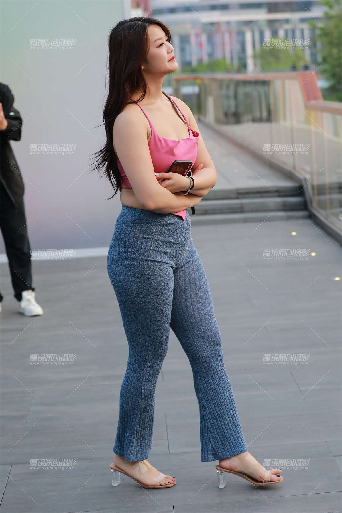 蓝色战衣-日更街拍