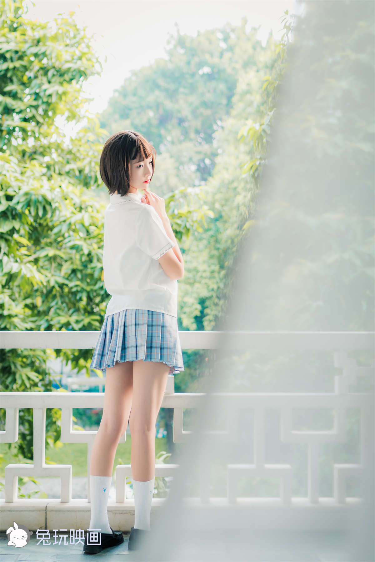 兔玩映画 B85.002 超清新元气少女！-日更街拍