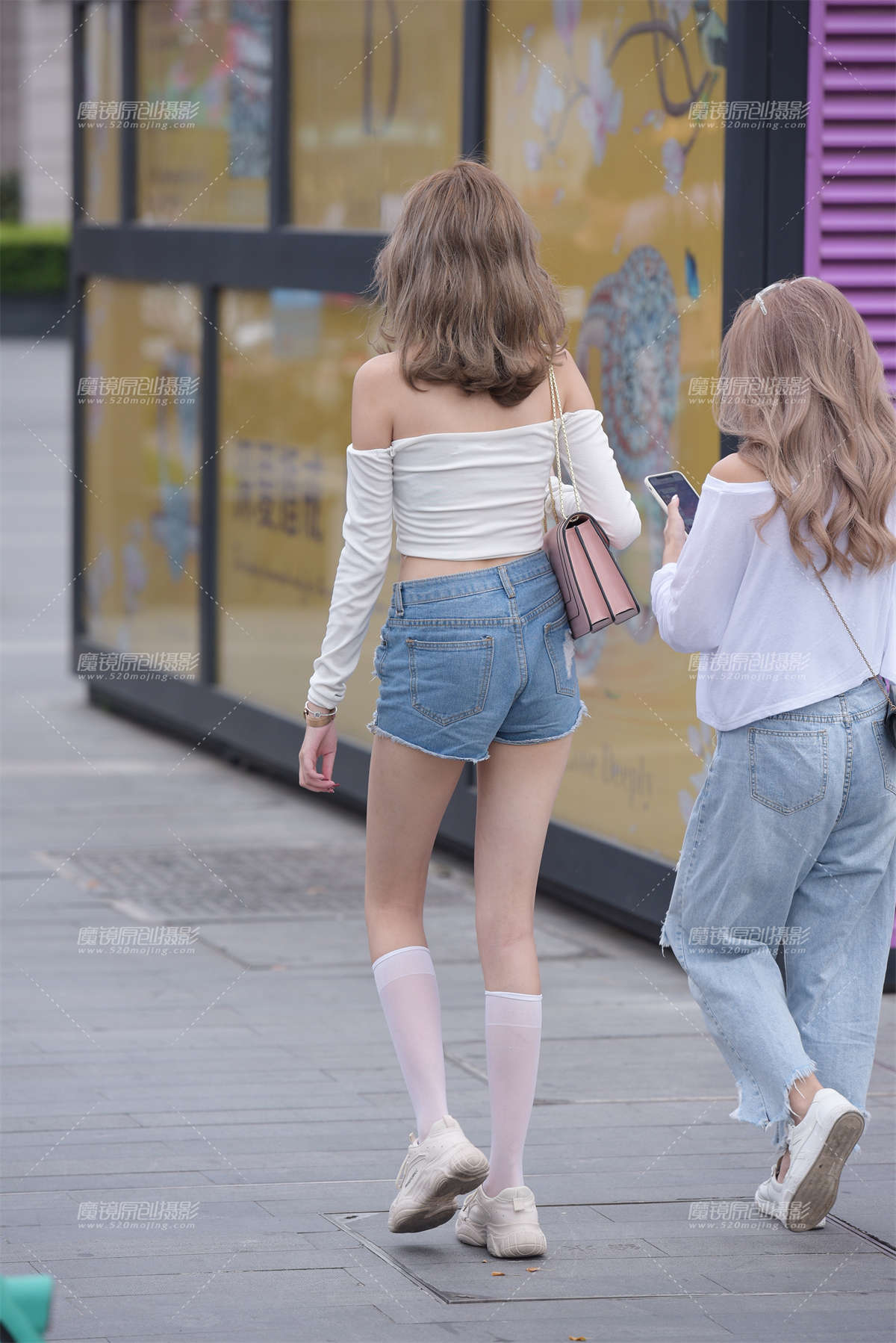 图片[2]-【慕容笙赛贴】好长的大白腿-日更街拍