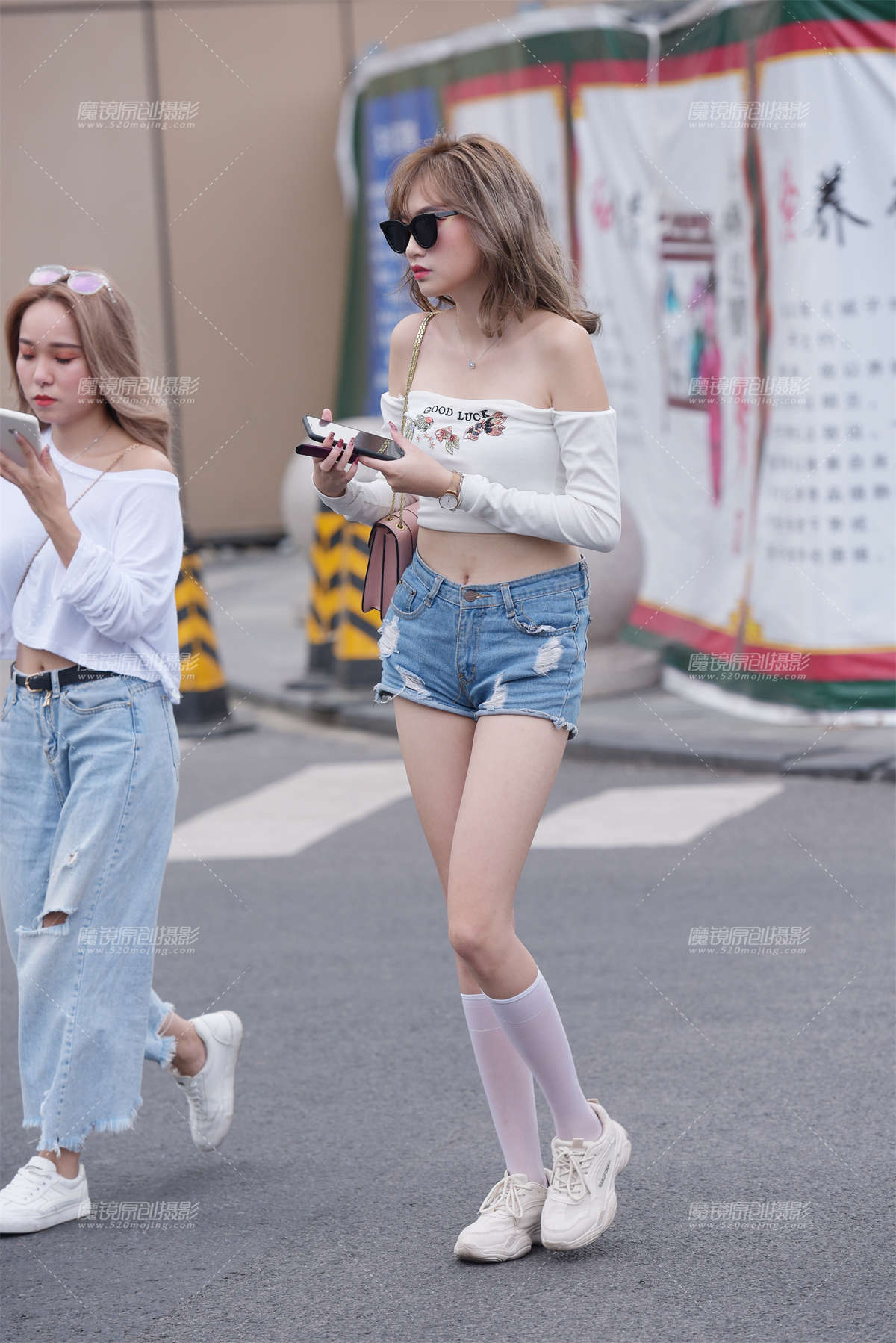 【慕容笙赛贴】好长的大白腿-日更街拍