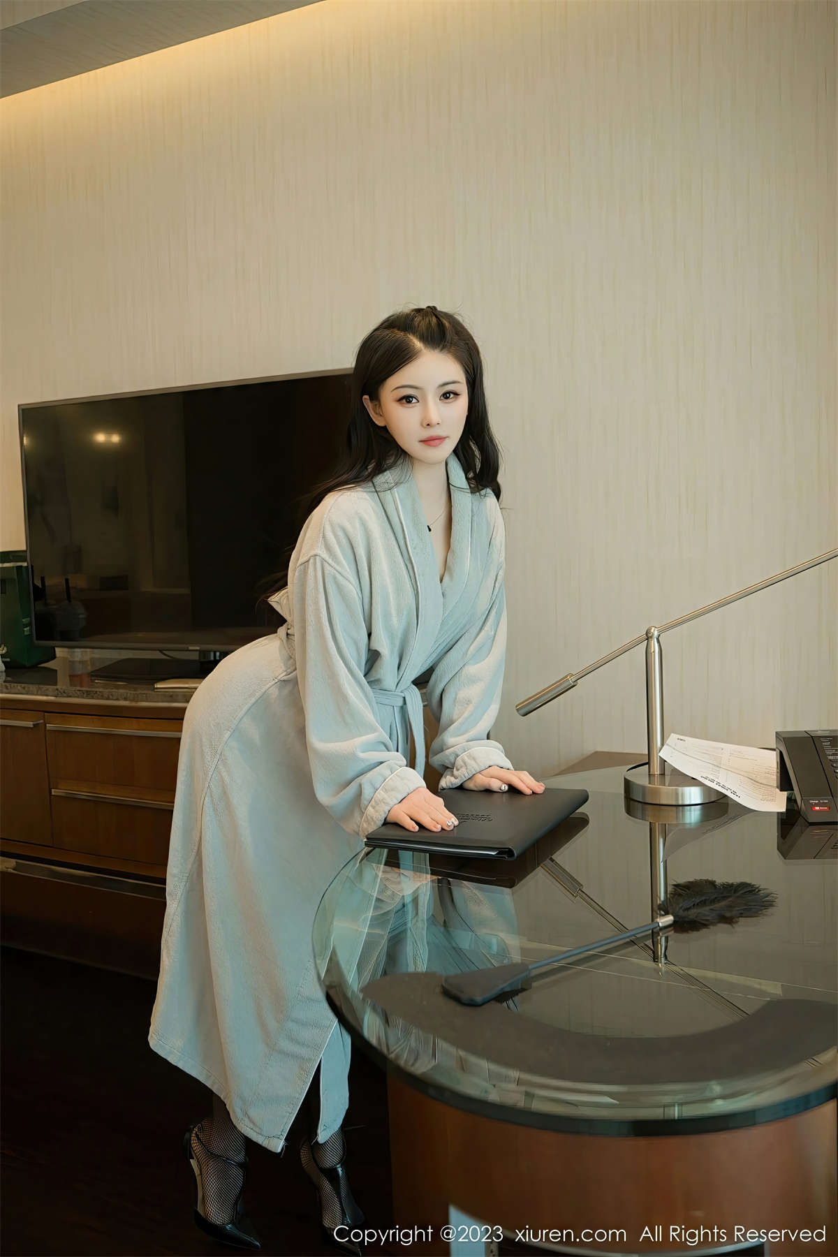 图片[2]-Xiuren秀人网 2023.07.20 No.7107 柒喜小-日更街拍