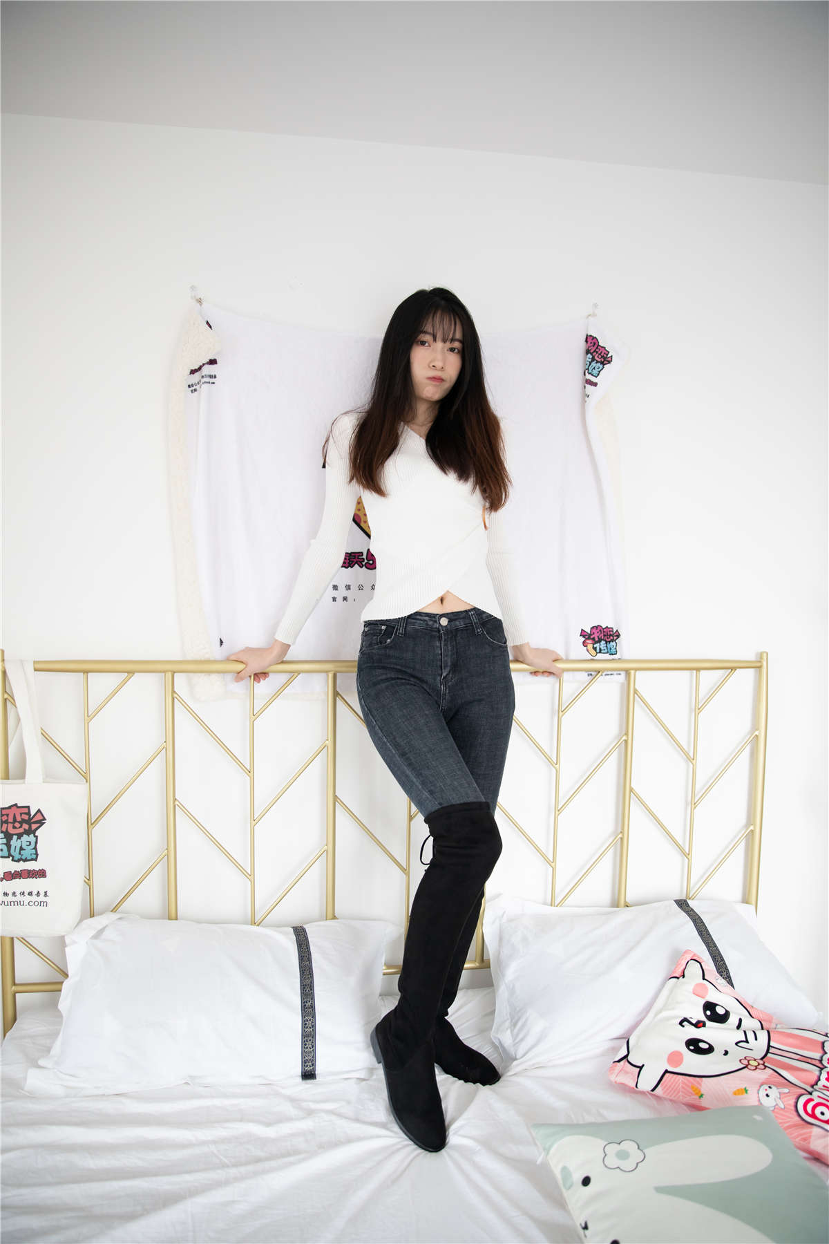 图片[2]-物恋传媒 NO.713期 猫耳-春里的诗-日更街拍