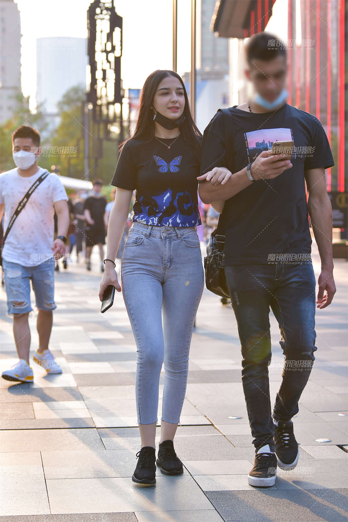 绝色 紧牛 美女-日更街拍