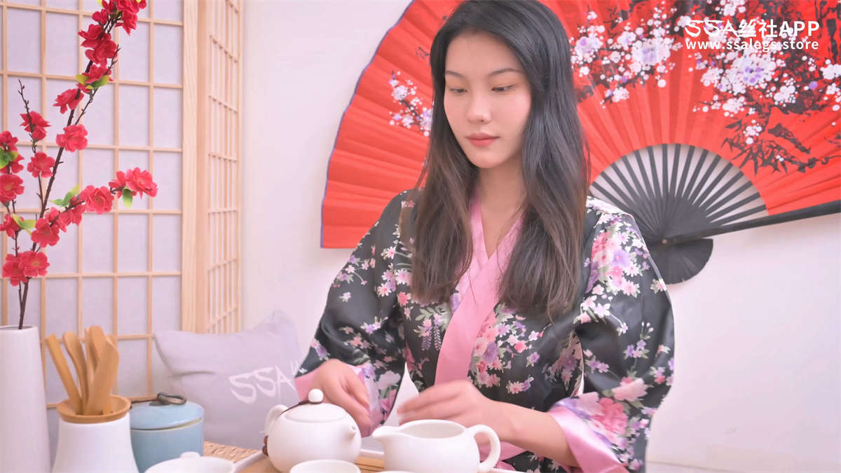 图片[2]-SSA丝社视频 NO.0040 素素の茶艺 肉丝袜-日更街拍