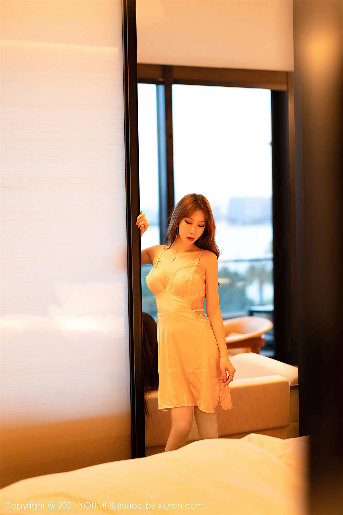 图片[2]-YouMi尤蜜荟 2021.03.17 VOL.616 周于希Sandy-日更街拍