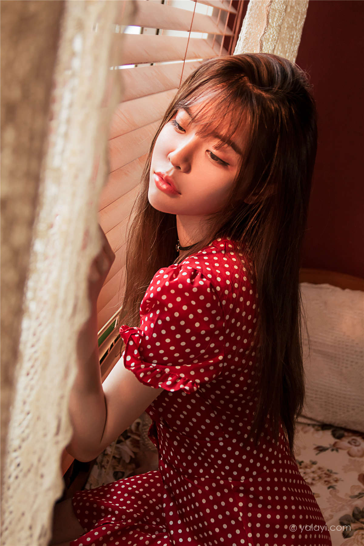 图片[2]-YALAYI雅拉伊 NO.669 悠悠酱  第一次-日更街拍