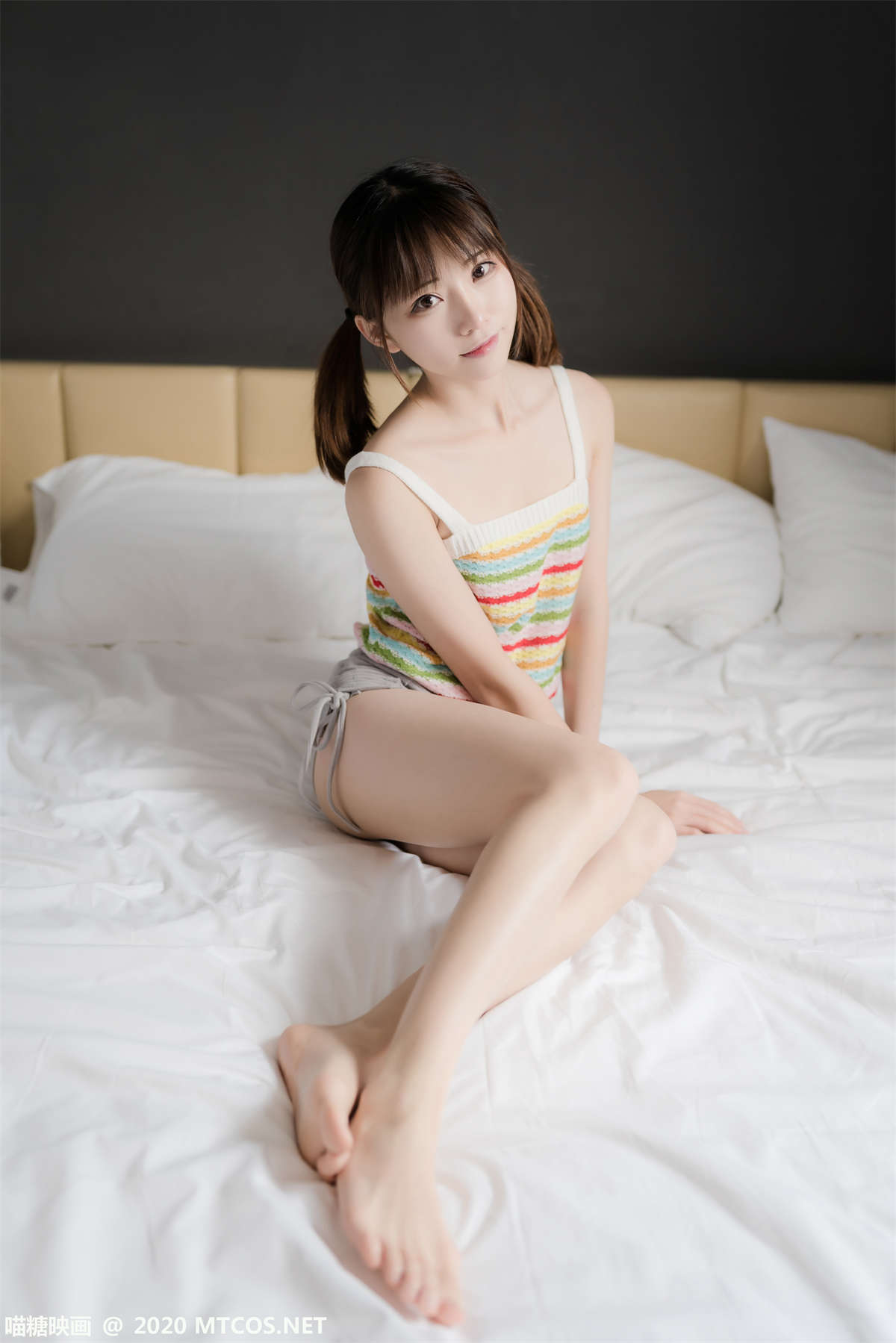 图片[2]-喵糖映画 VOL.161 邻家女孩-日更街拍