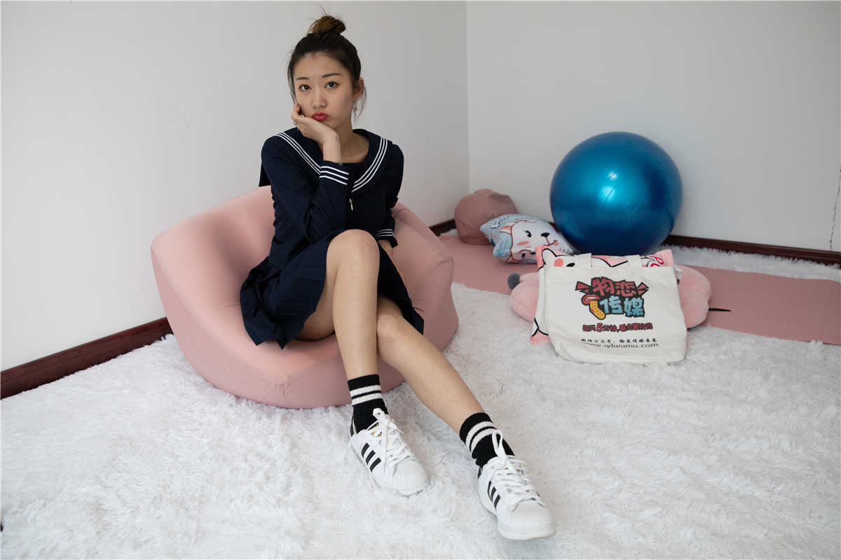 物恋传媒448期：言言-少年的她-日更街拍