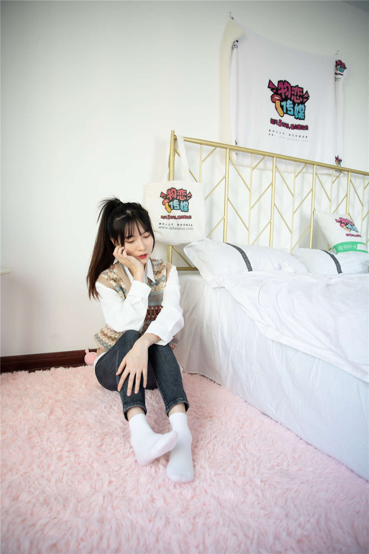 图片[2]-物恋传媒 NO.669 猫耳-雪痕-日更街拍