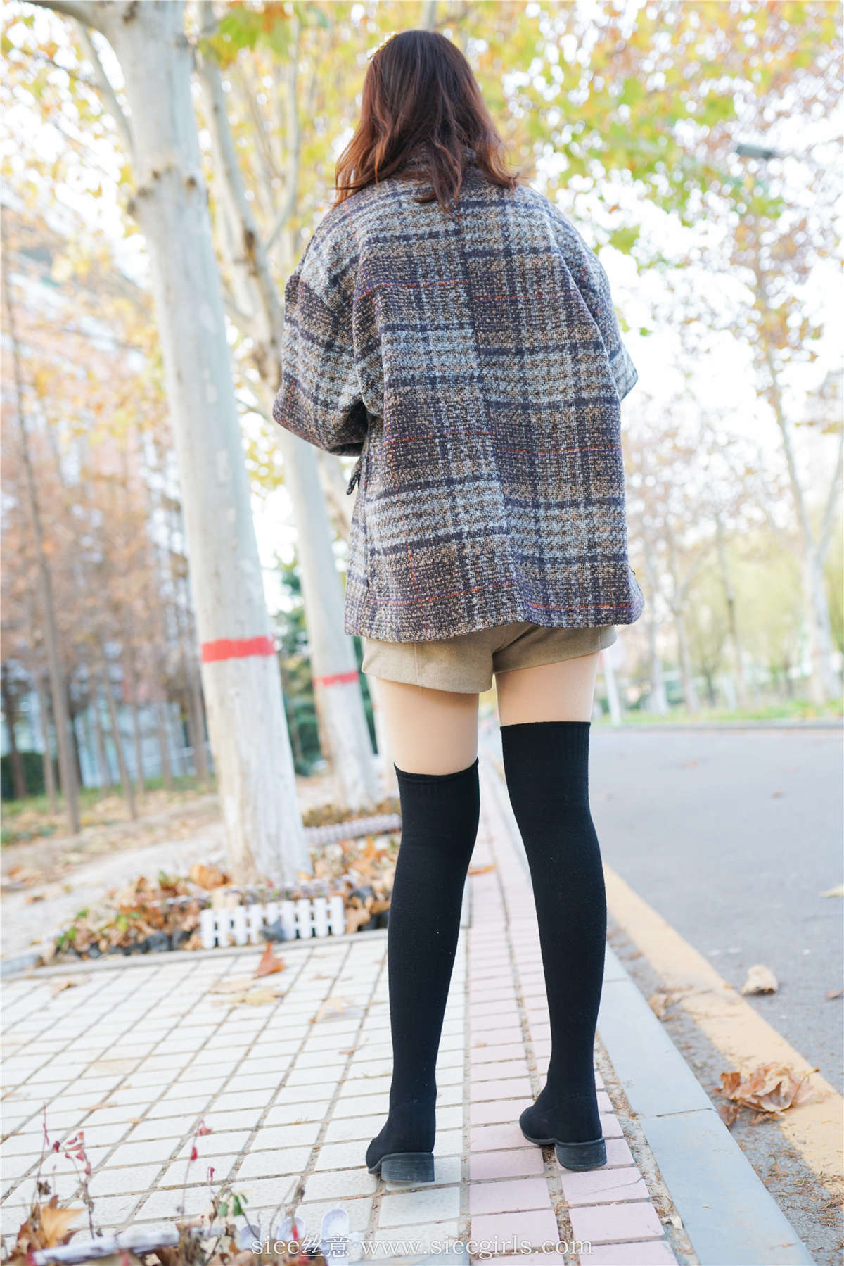 SIEE丝意 NO.401 琴琴 冬韵-日更街拍