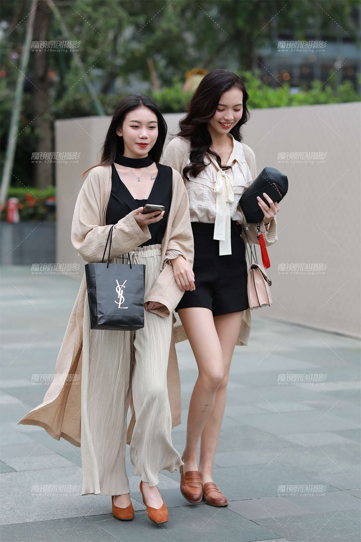 时尚靓丽闺蜜-日更街拍