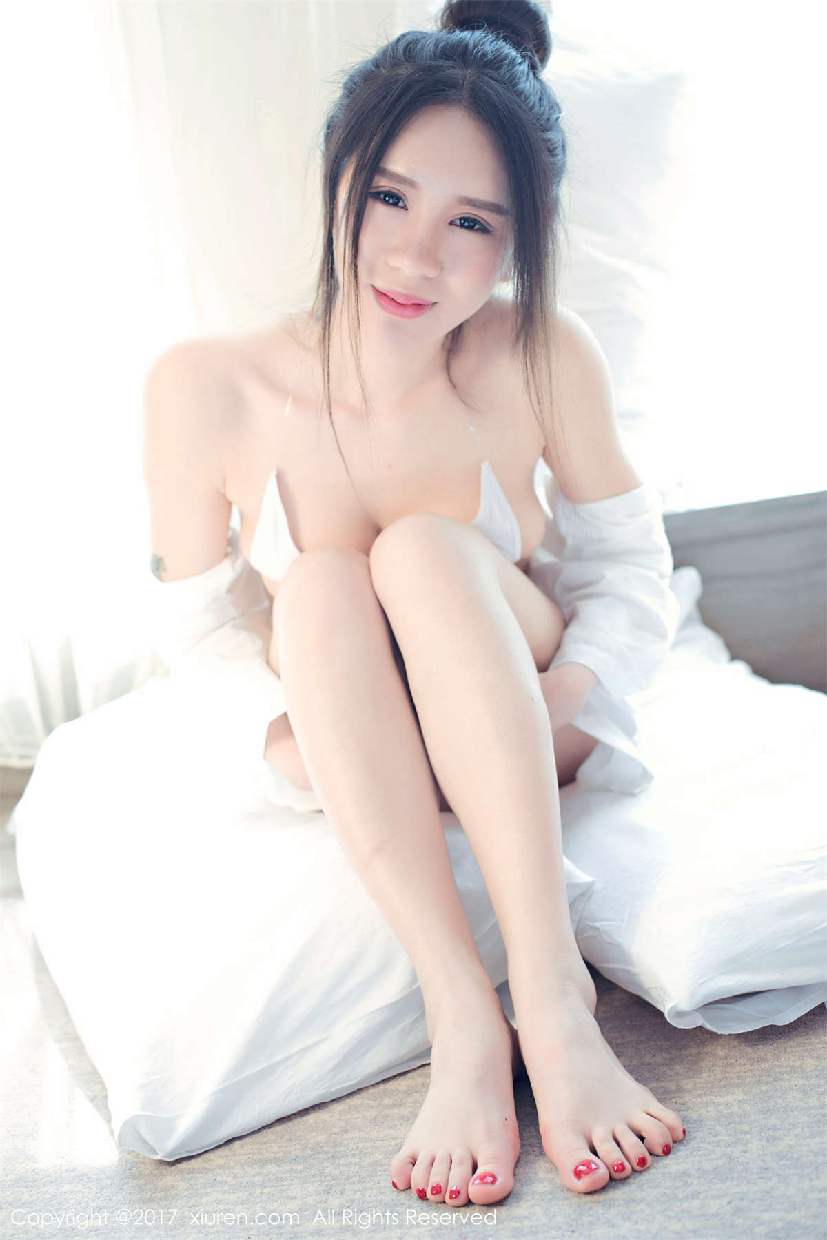 图片[2]-Xiuren秀人网 2017.03.10 NO.715 欧阳若依-日更街拍