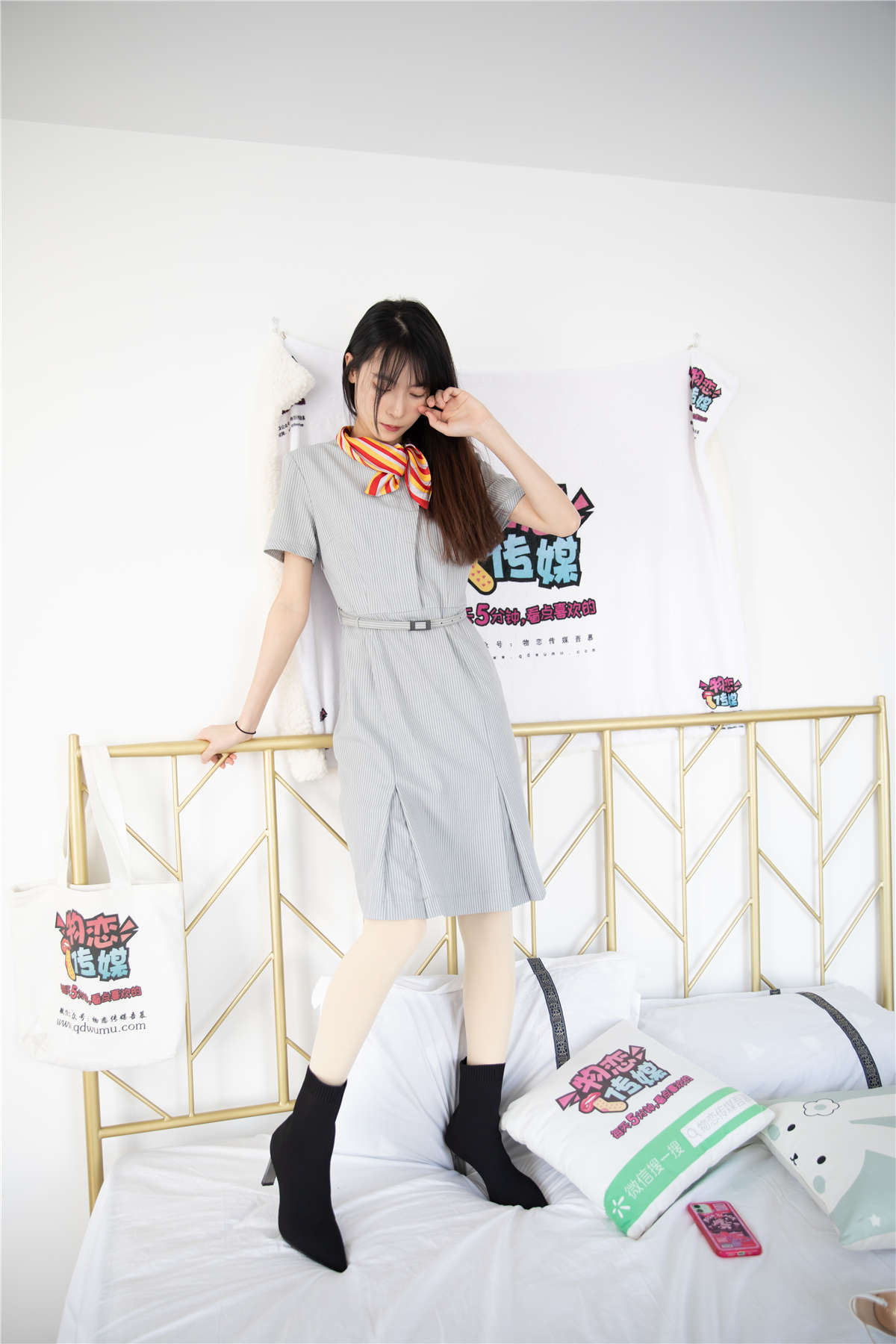 图片[2]-物恋传媒 NO.716期 猫耳-梦里繁花-日更街拍