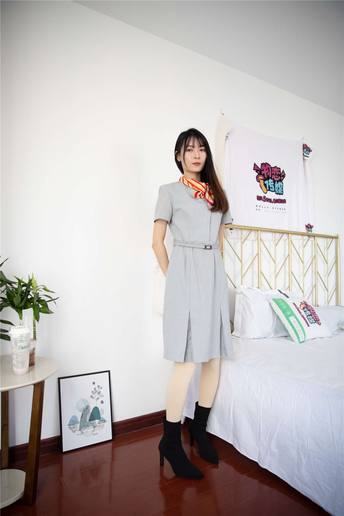 物恋传媒 NO.716期 猫耳-梦里繁花-日更街拍