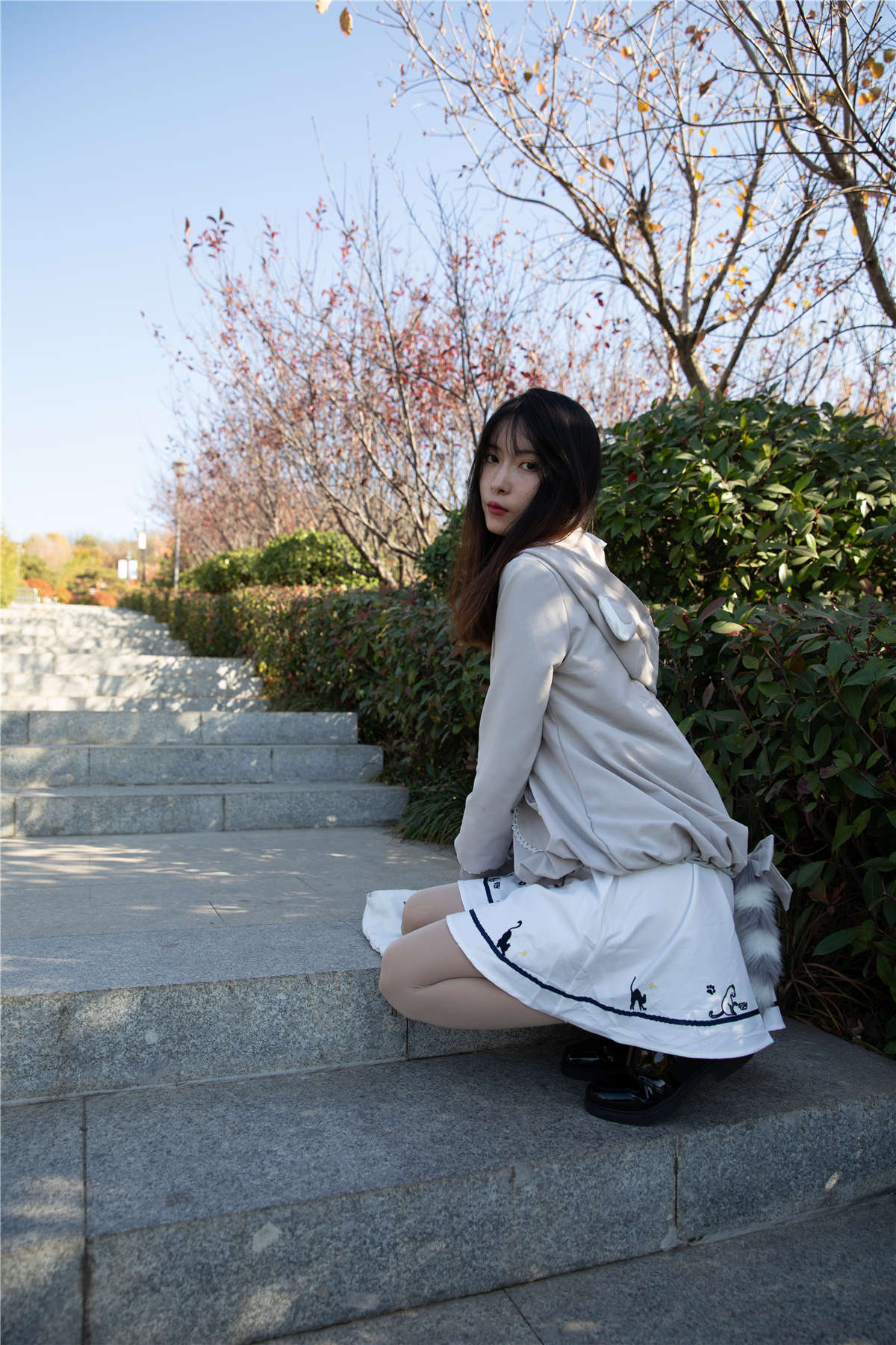 物恋传媒 NO.584 猫耳-梦与希望-日更街拍