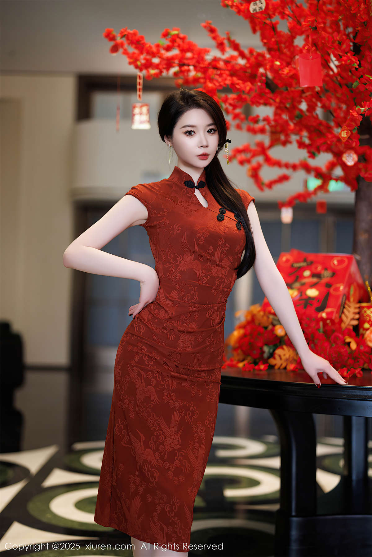 图片[2]-Xiuren秀人网 2025.01.24 NO.9812 梦心玥-日更街拍