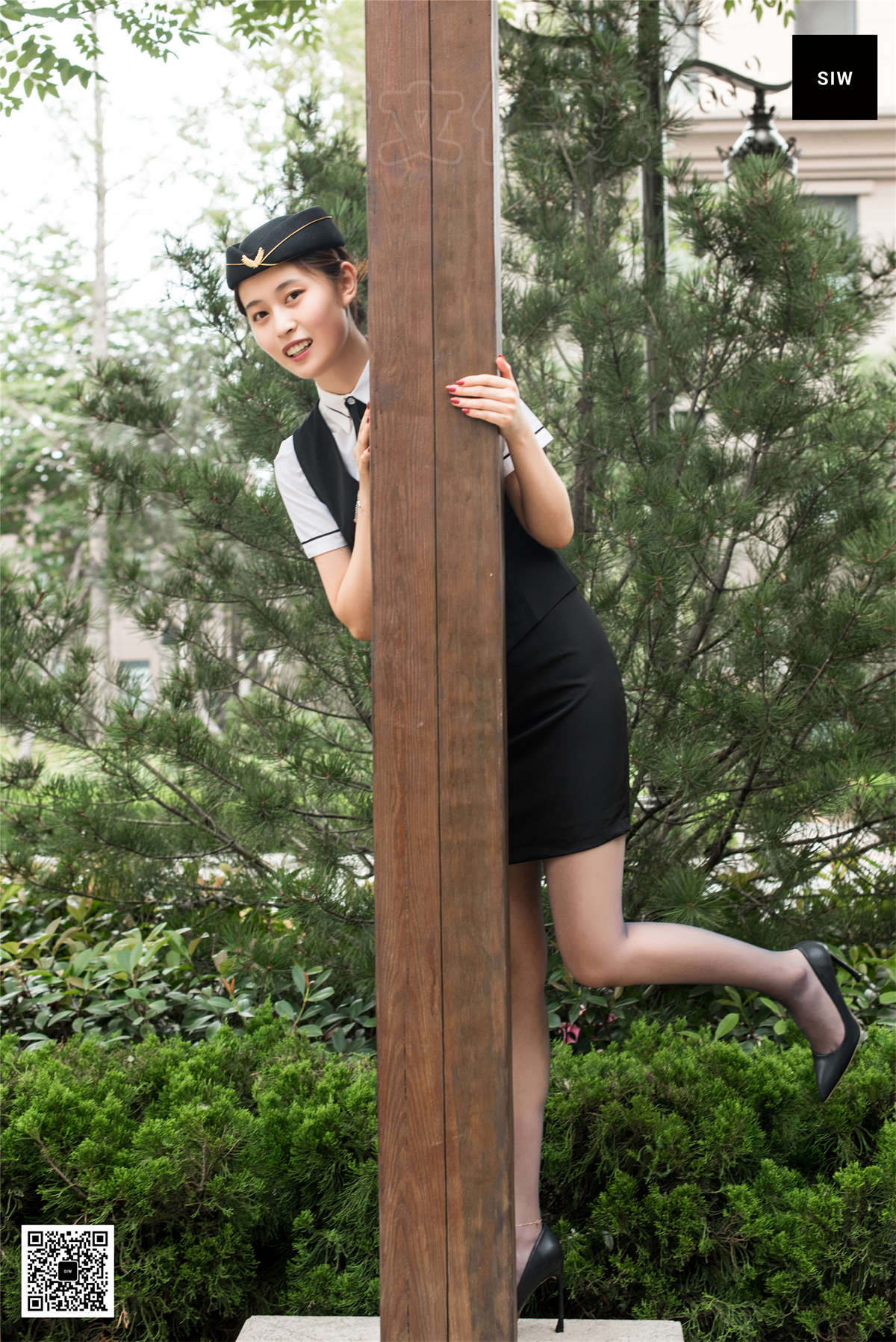 图片[2]-SIW斯文传媒 VOL.011 小区保安 甄真-日更街拍