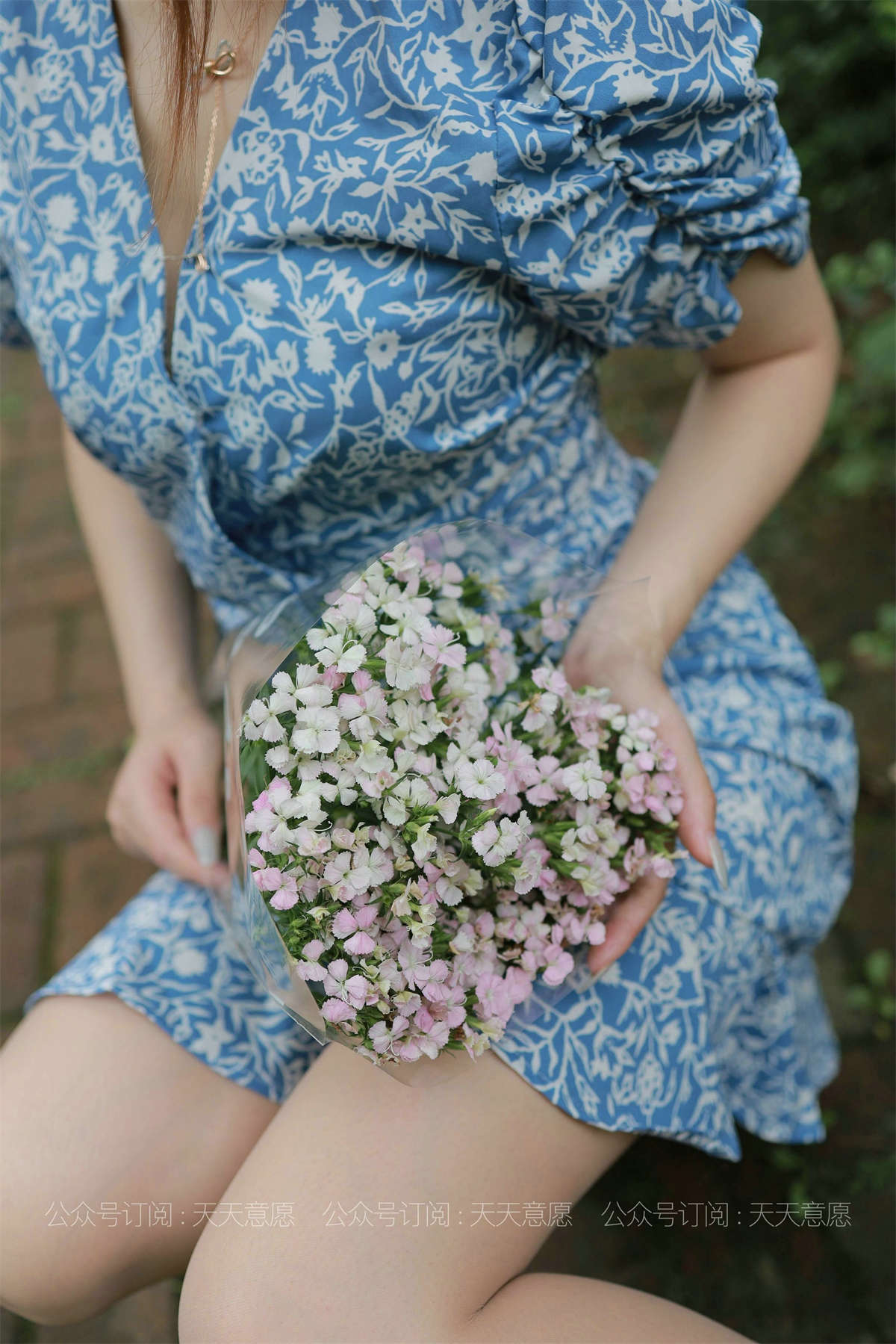 图片[2]-IESS异思趣向 丝享家897期：紫薇 卖花的小女孩-日更街拍